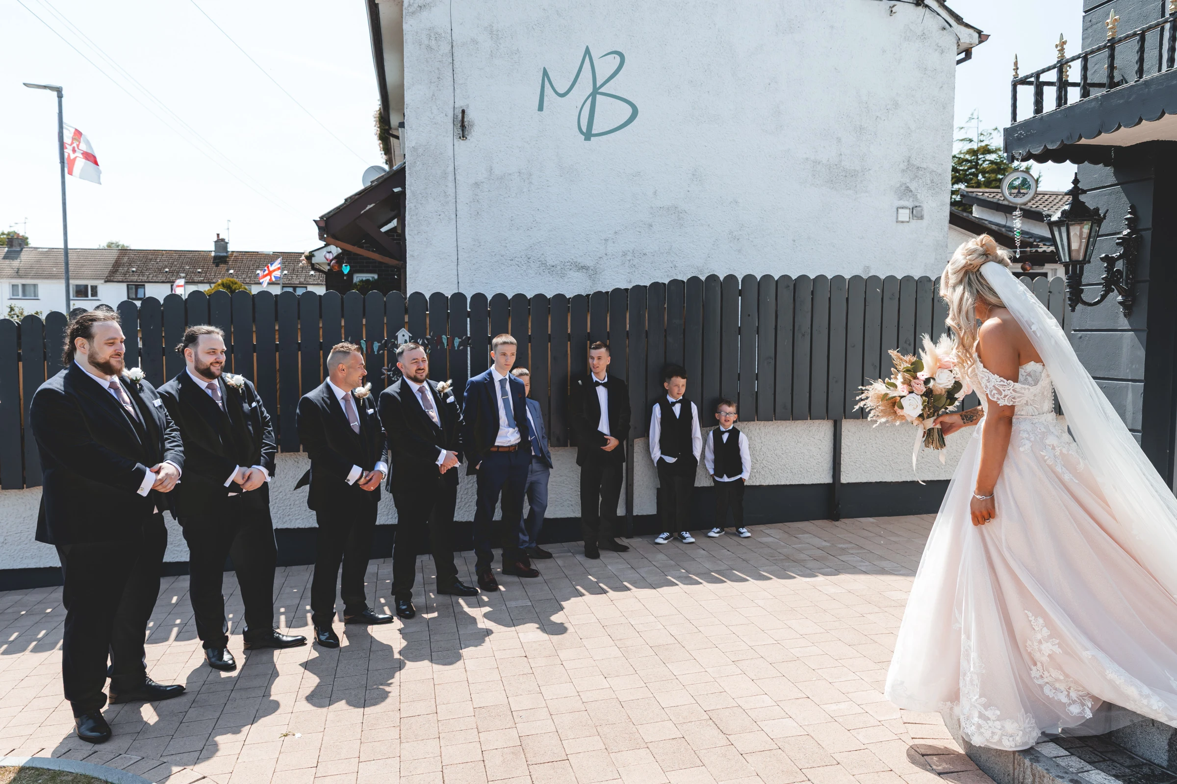 Lee and Melissa, Tullyglass Hotel