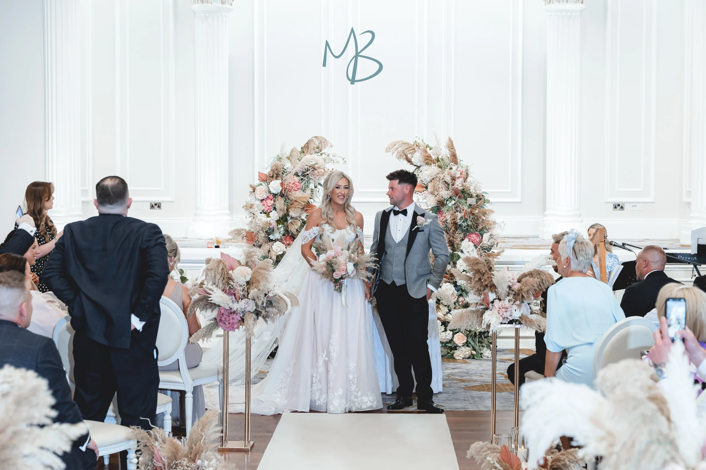 Lee and Melissa, Tullyglass Hotel