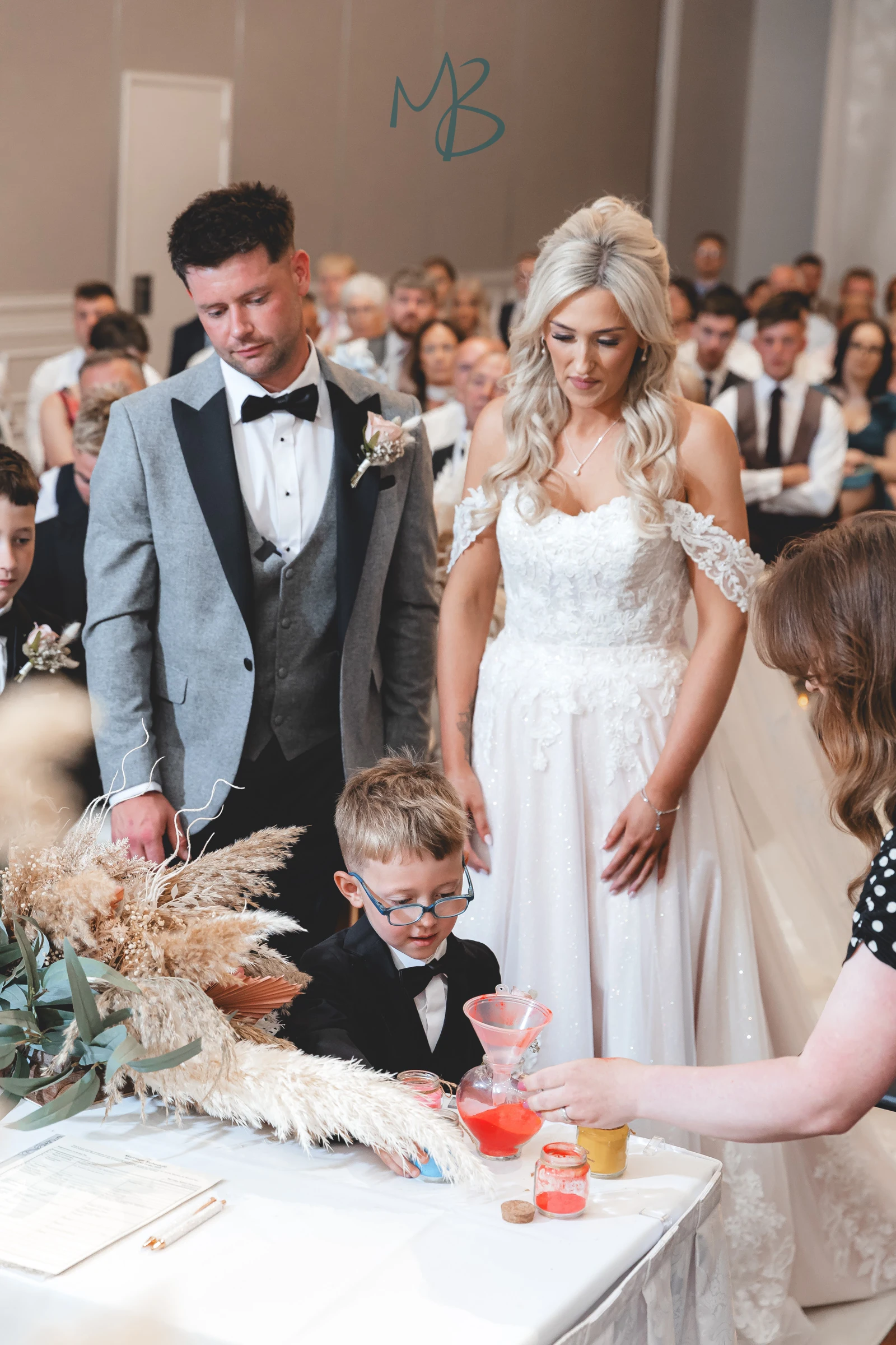 Lee and Melissa, Tullyglass Hotel
