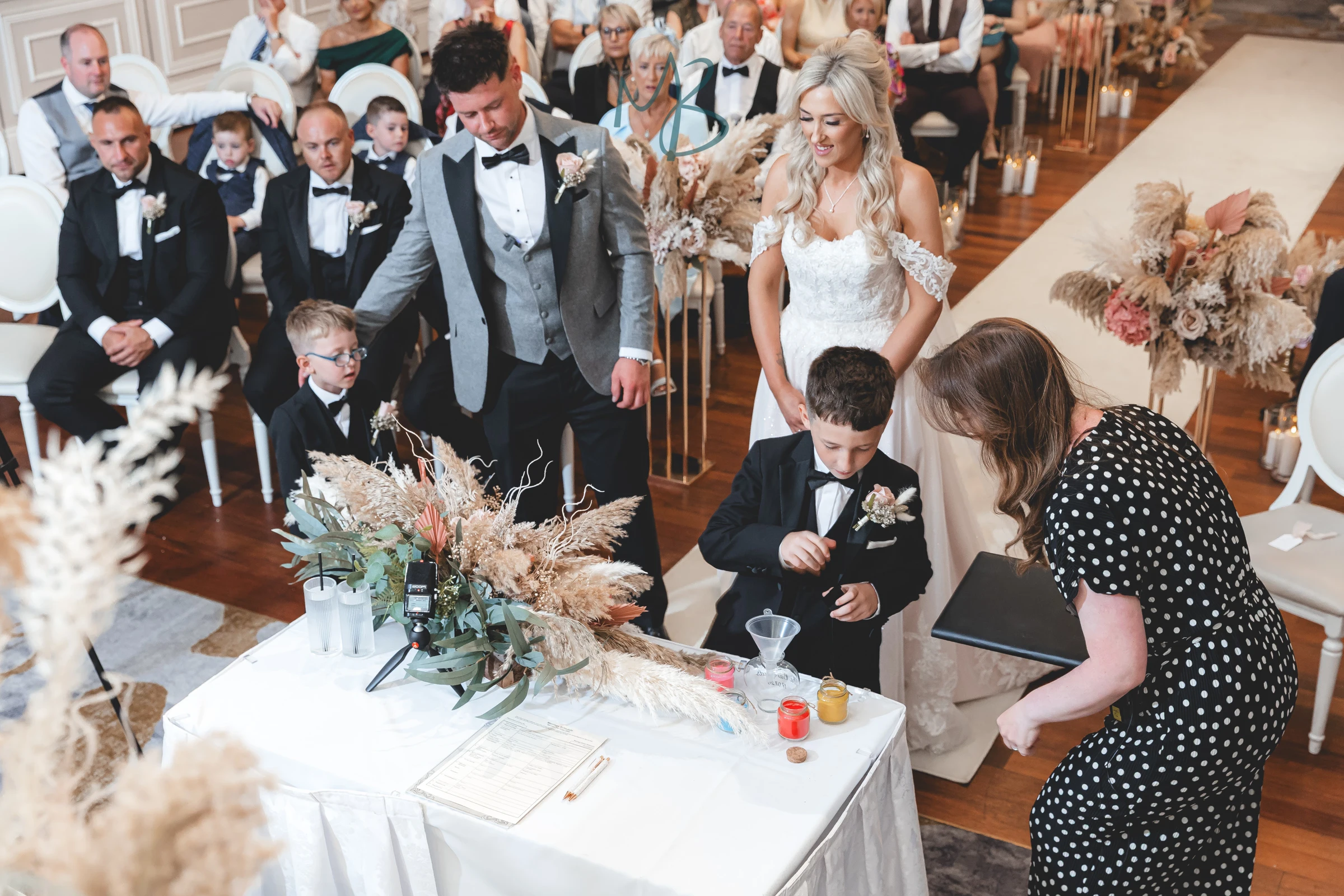 Lee and Melissa, Tullyglass Hotel