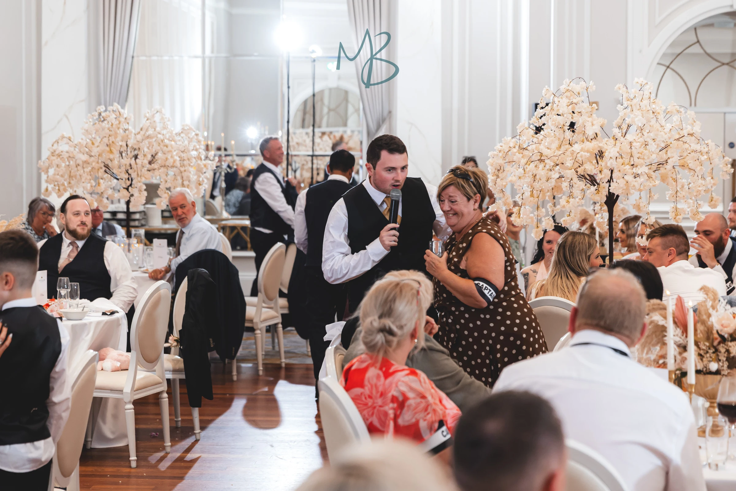 Lee and Melissa, Tullyglass Hotel