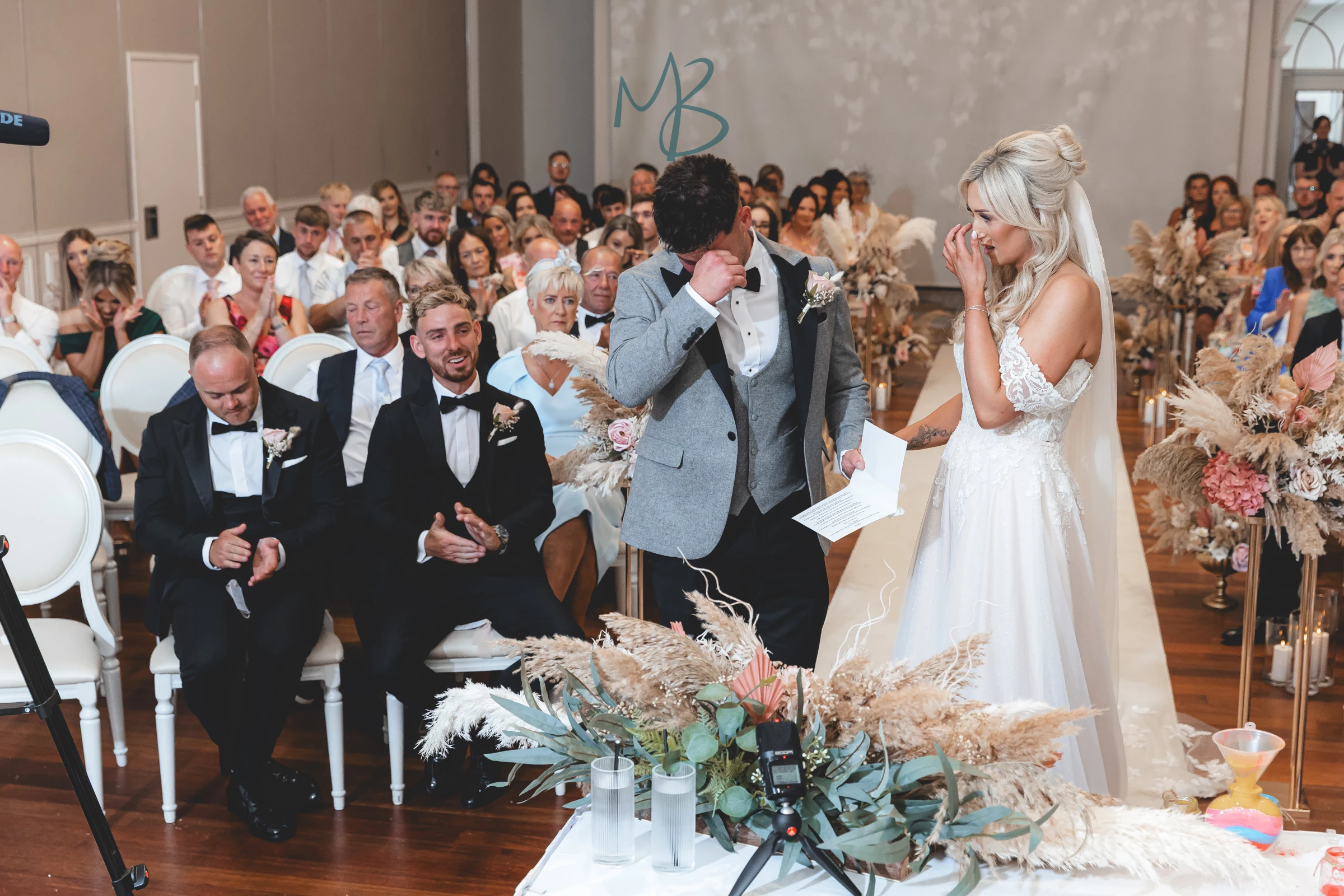 Lee and Melissa, Tullyglass Hotel