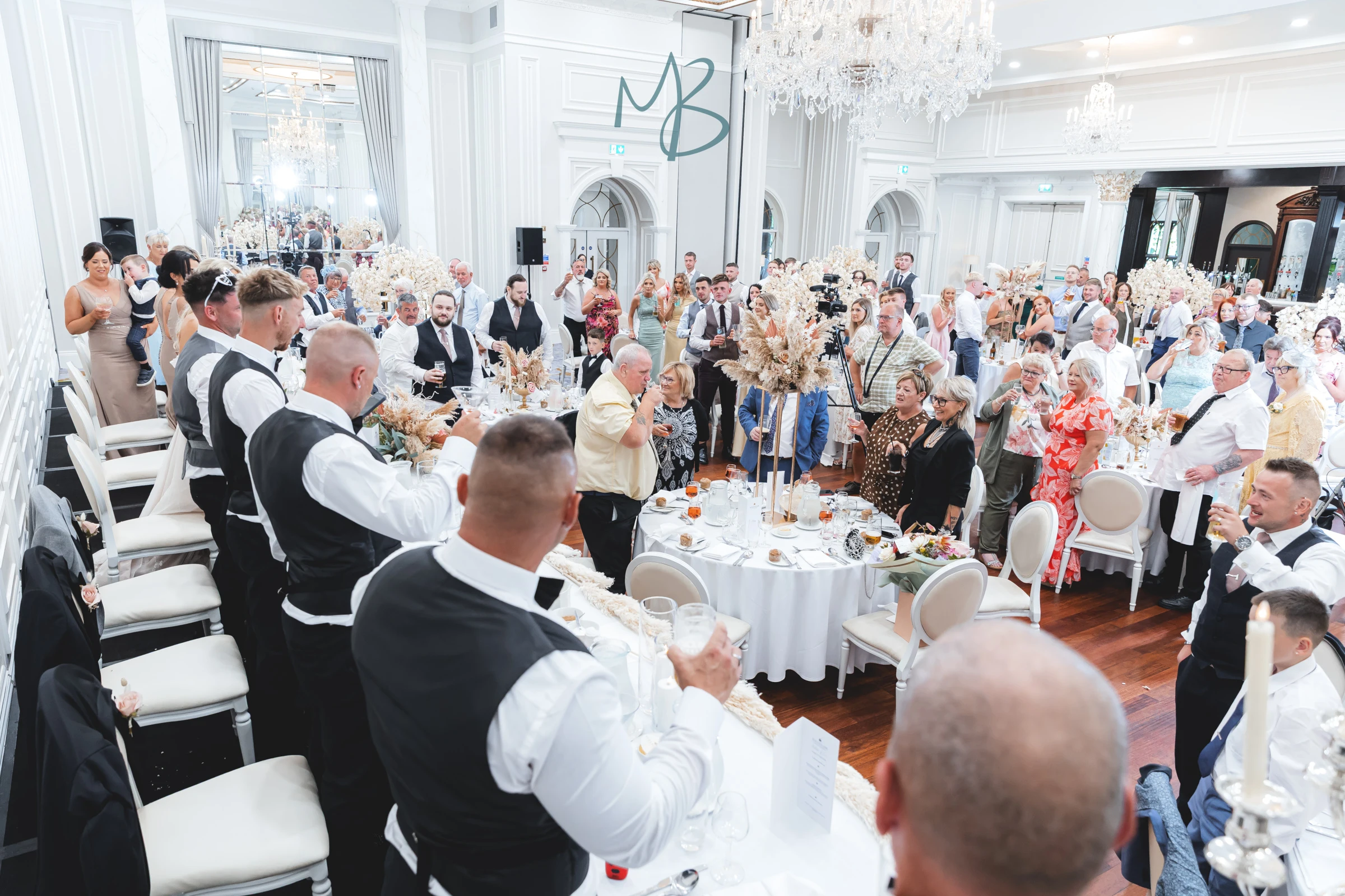 Lee and Melissa, Tullyglass Hotel