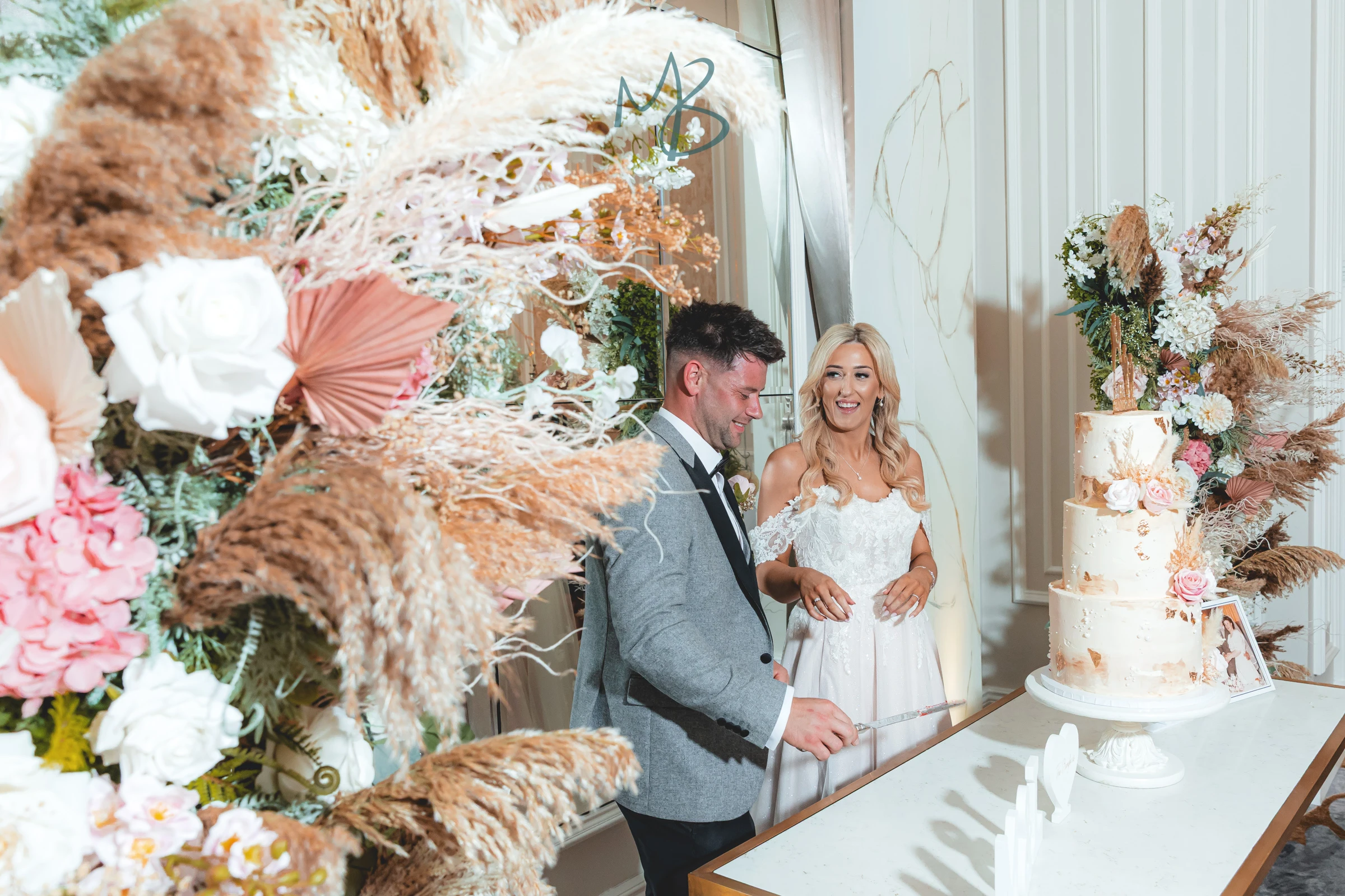 Lee and Melissa, Tullyglass Hotel