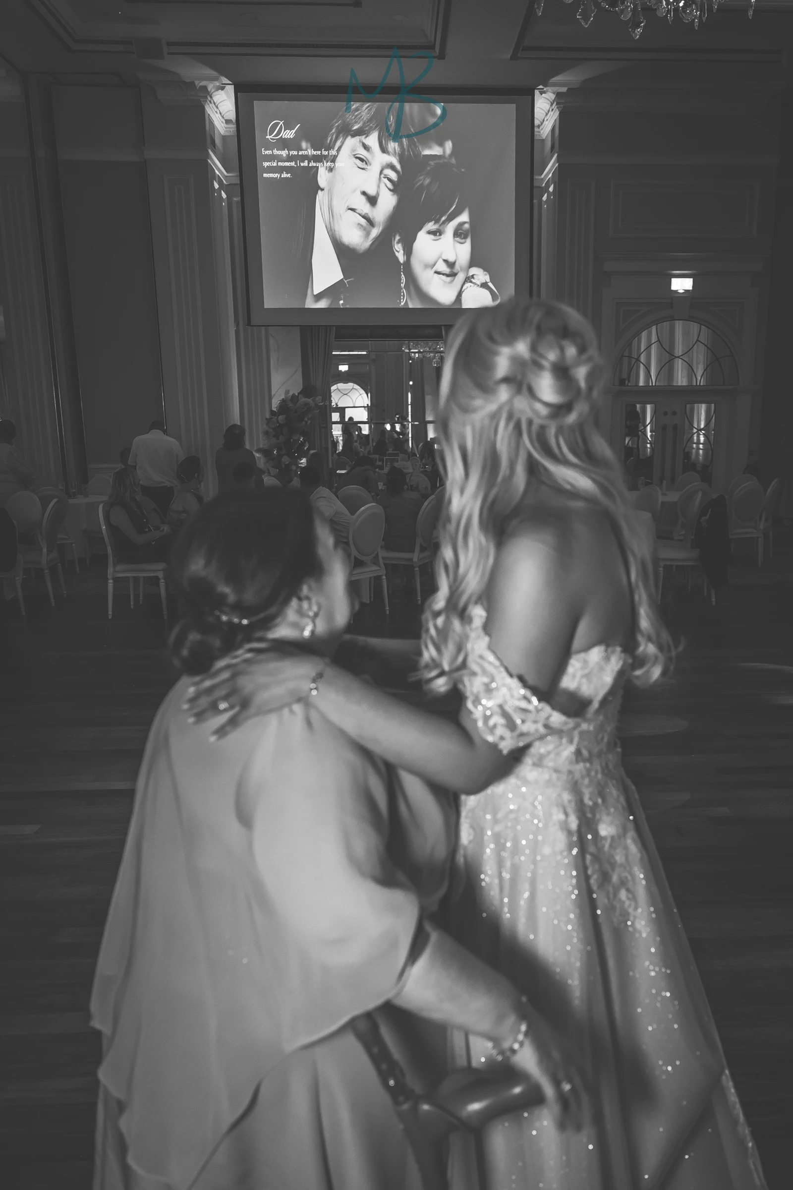 Lee and Melissa, Tullyglass Hotel