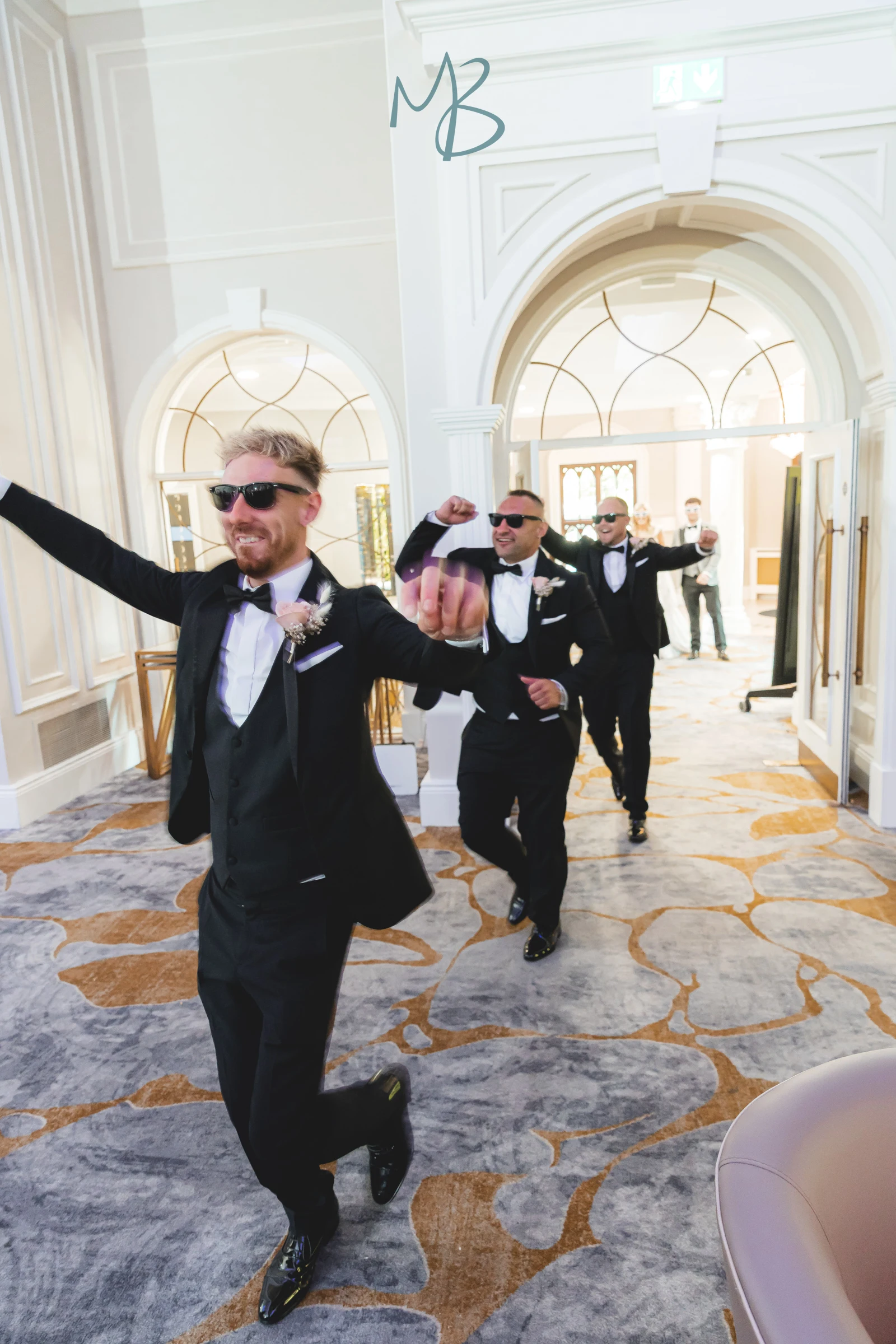 Lee and Melissa, Tullyglass Hotel