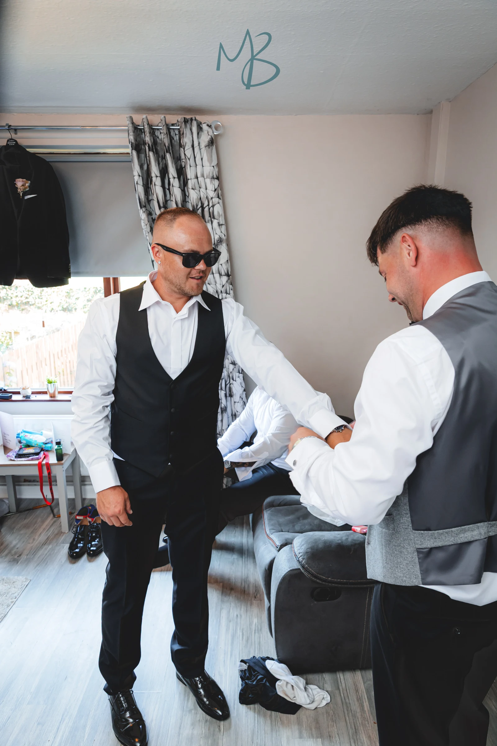 Lee and Melissa, Tullyglass Hotel