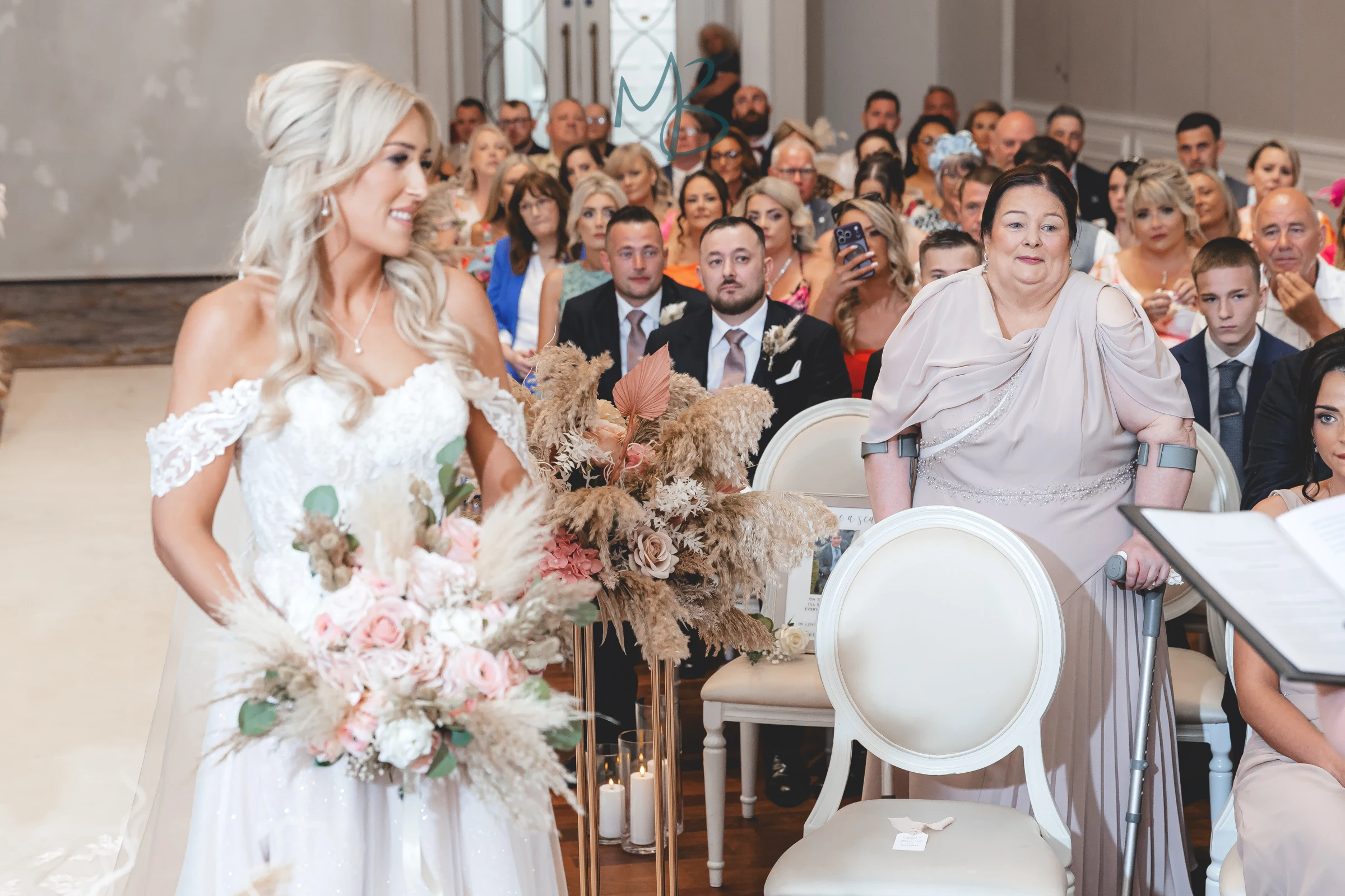 Lee and Melissa, Tullyglass Hotel