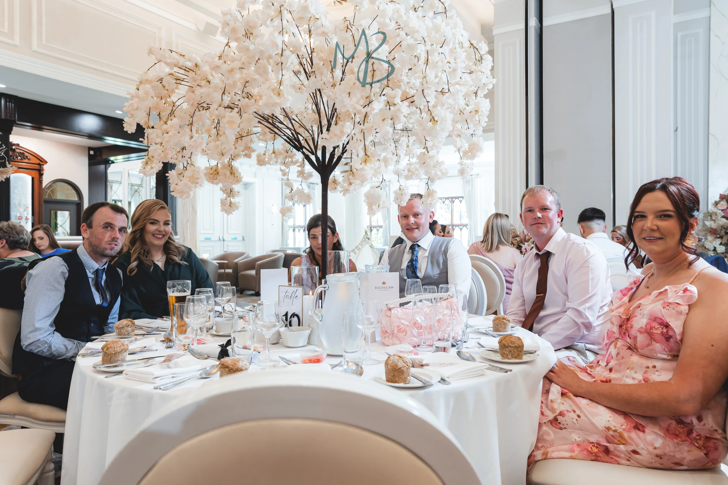 Lee and Melissa, Tullyglass Hotel