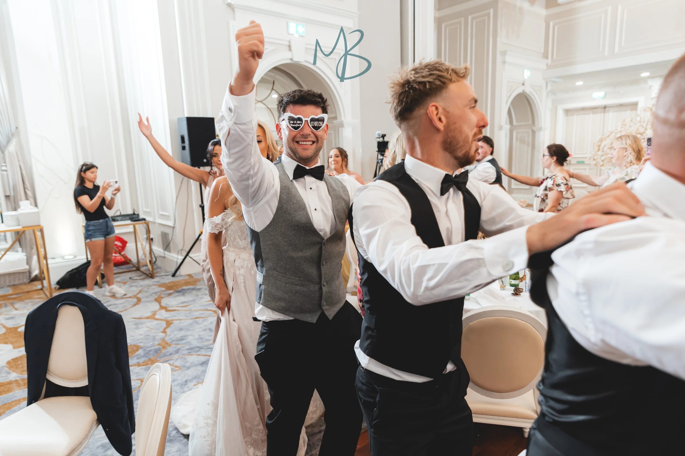 Lee and Melissa, Tullyglass Hotel