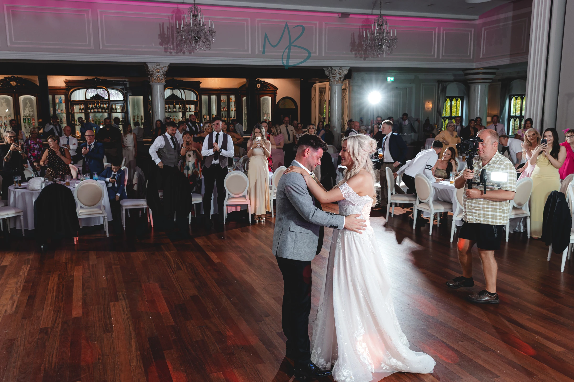 Lee and Melissa, Tullyglass Hotel