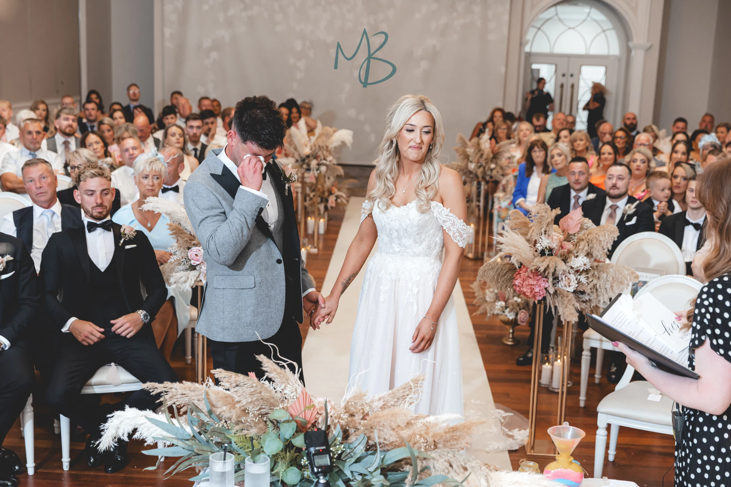 Lee and Melissa, Tullyglass Hotel