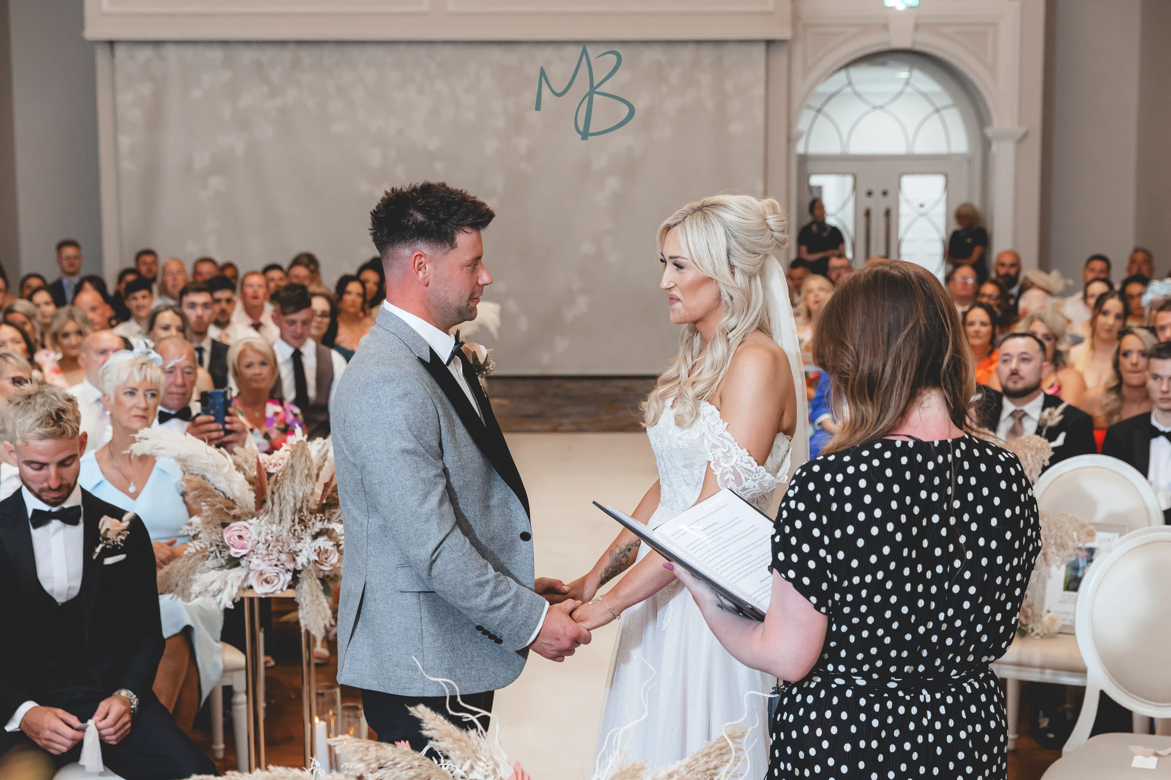 Lee and Melissa, Tullyglass Hotel