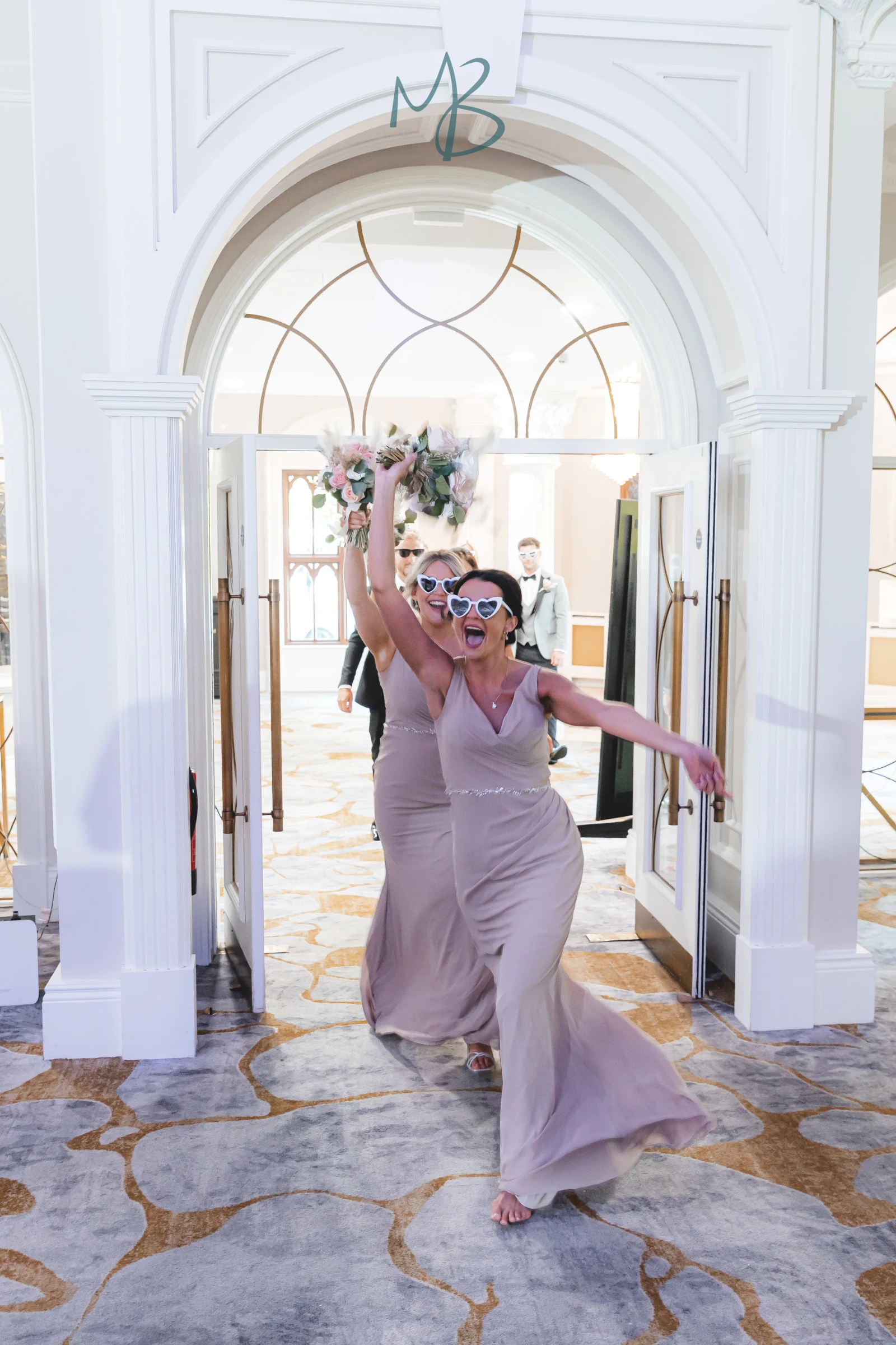 Lee and Melissa, Tullyglass Hotel