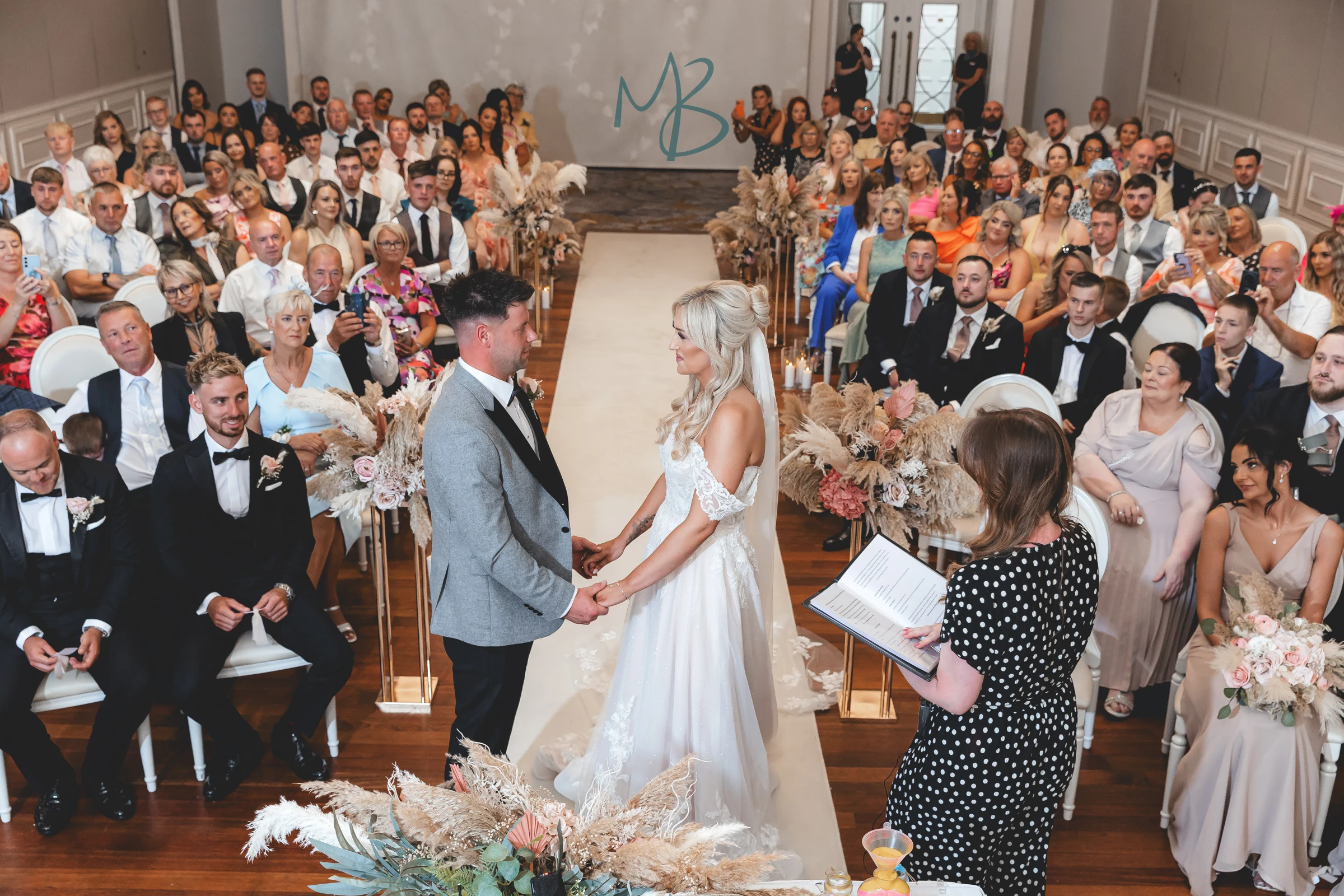 Lee and Melissa, Tullyglass Hotel
