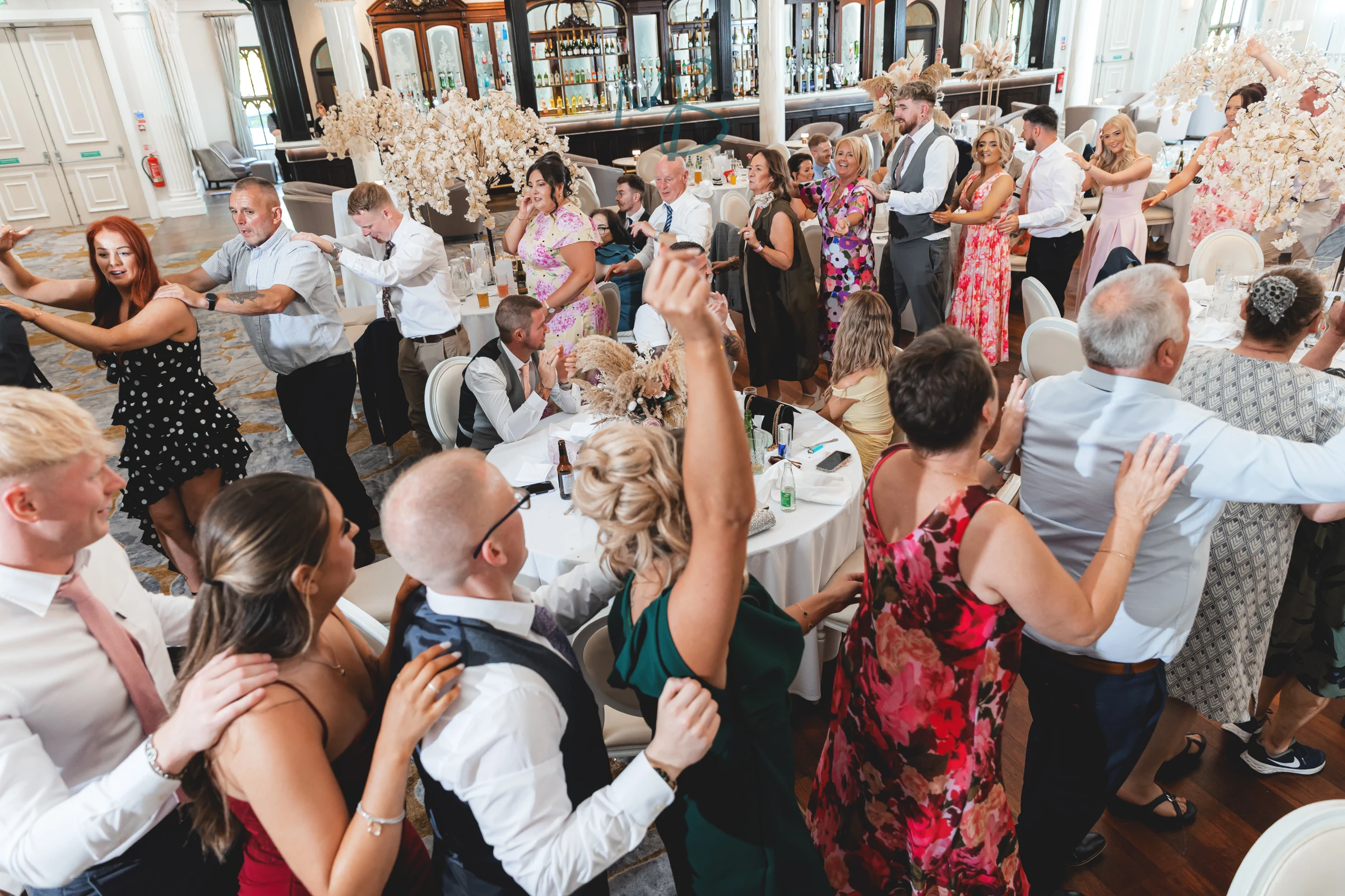 Lee and Melissa, Tullyglass Hotel