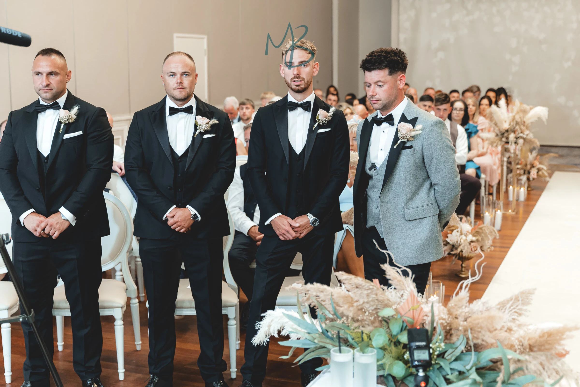 Lee and Melissa, Tullyglass Hotel