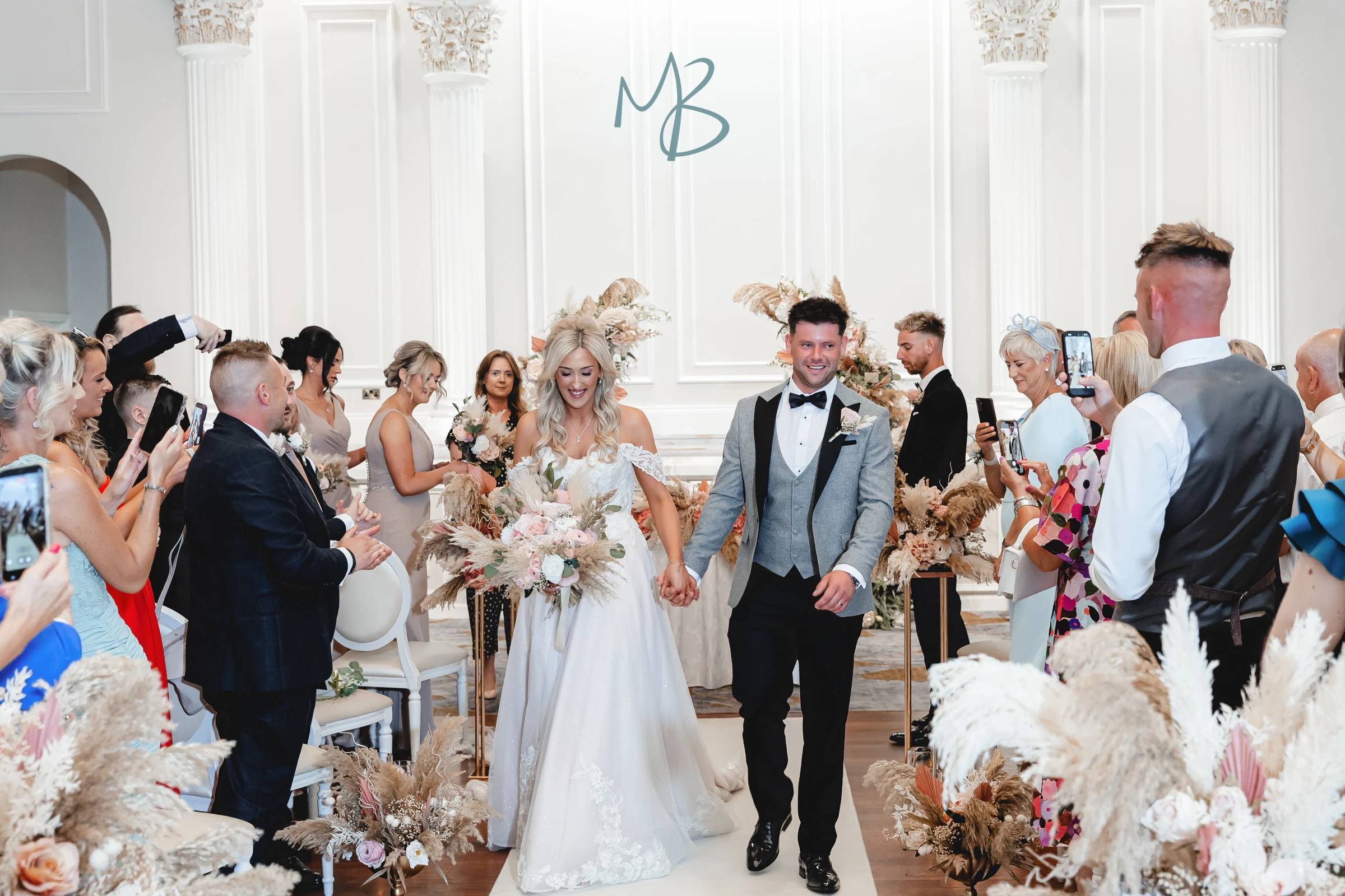 Lee and Melissa, Tullyglass Hotel