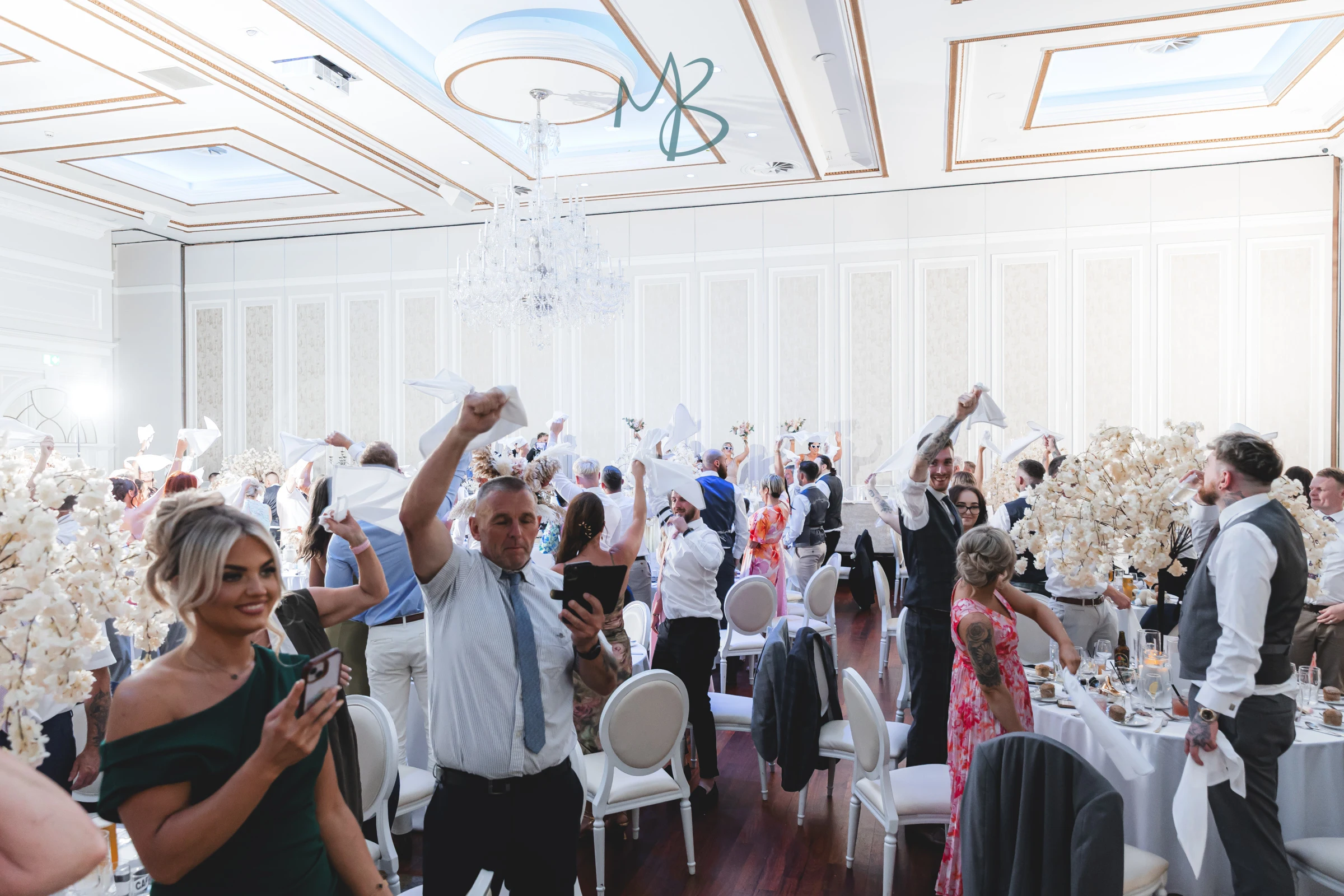 Lee and Melissa, Tullyglass Hotel