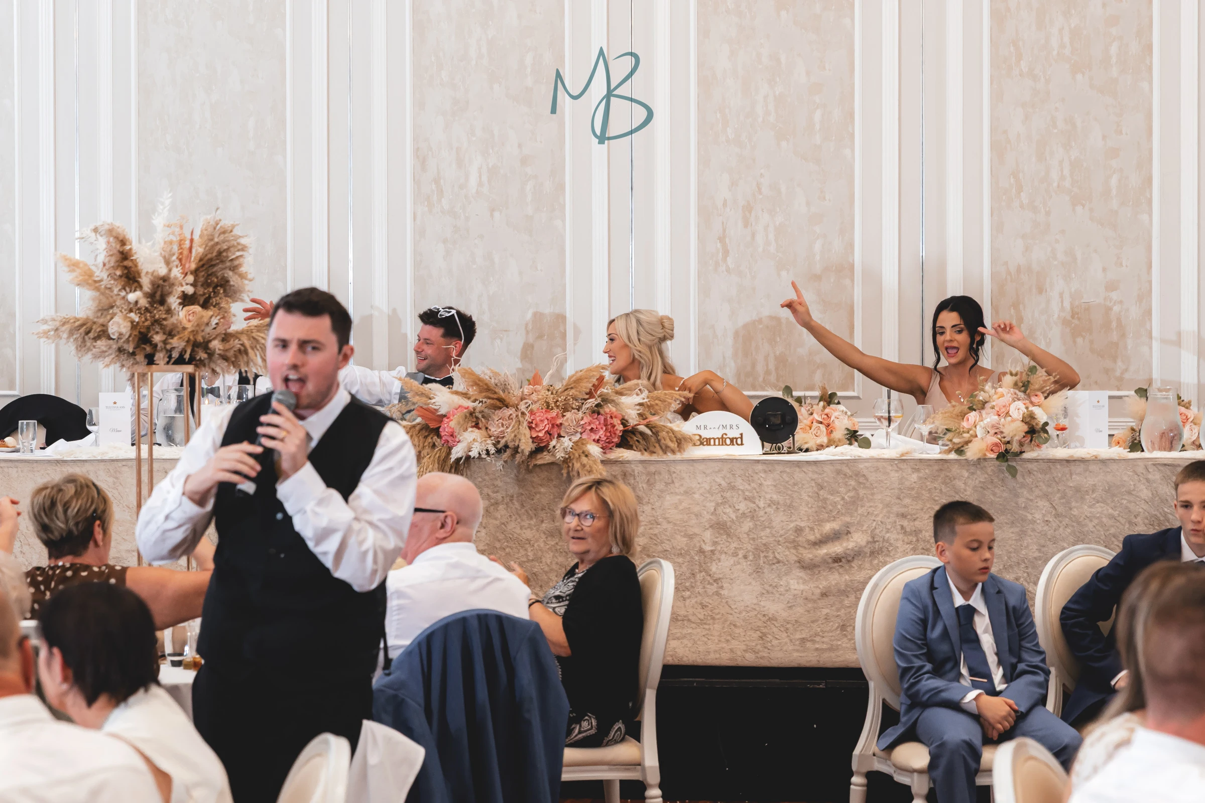 Lee and Melissa, Tullyglass Hotel