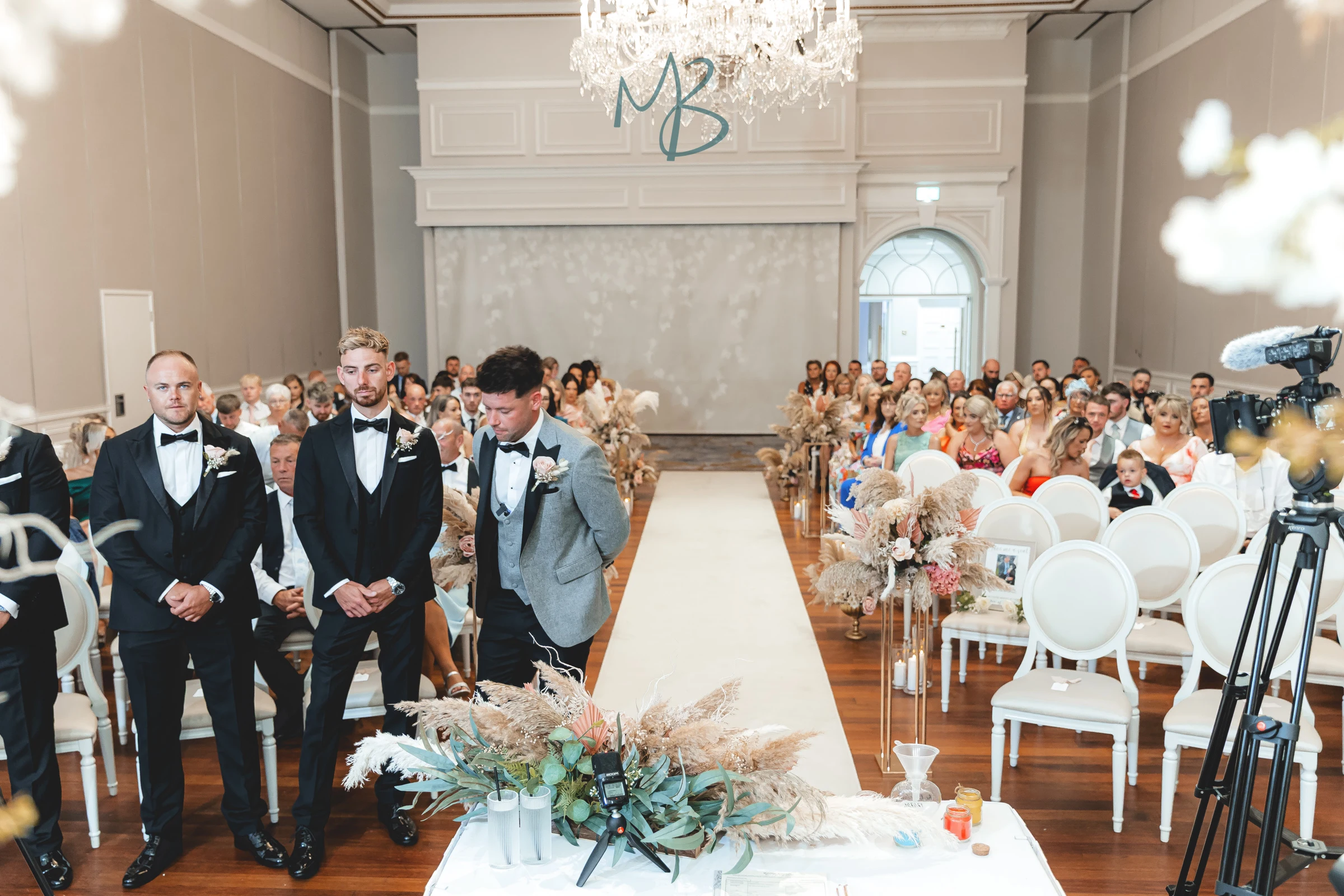 Lee and Melissa, Tullyglass Hotel