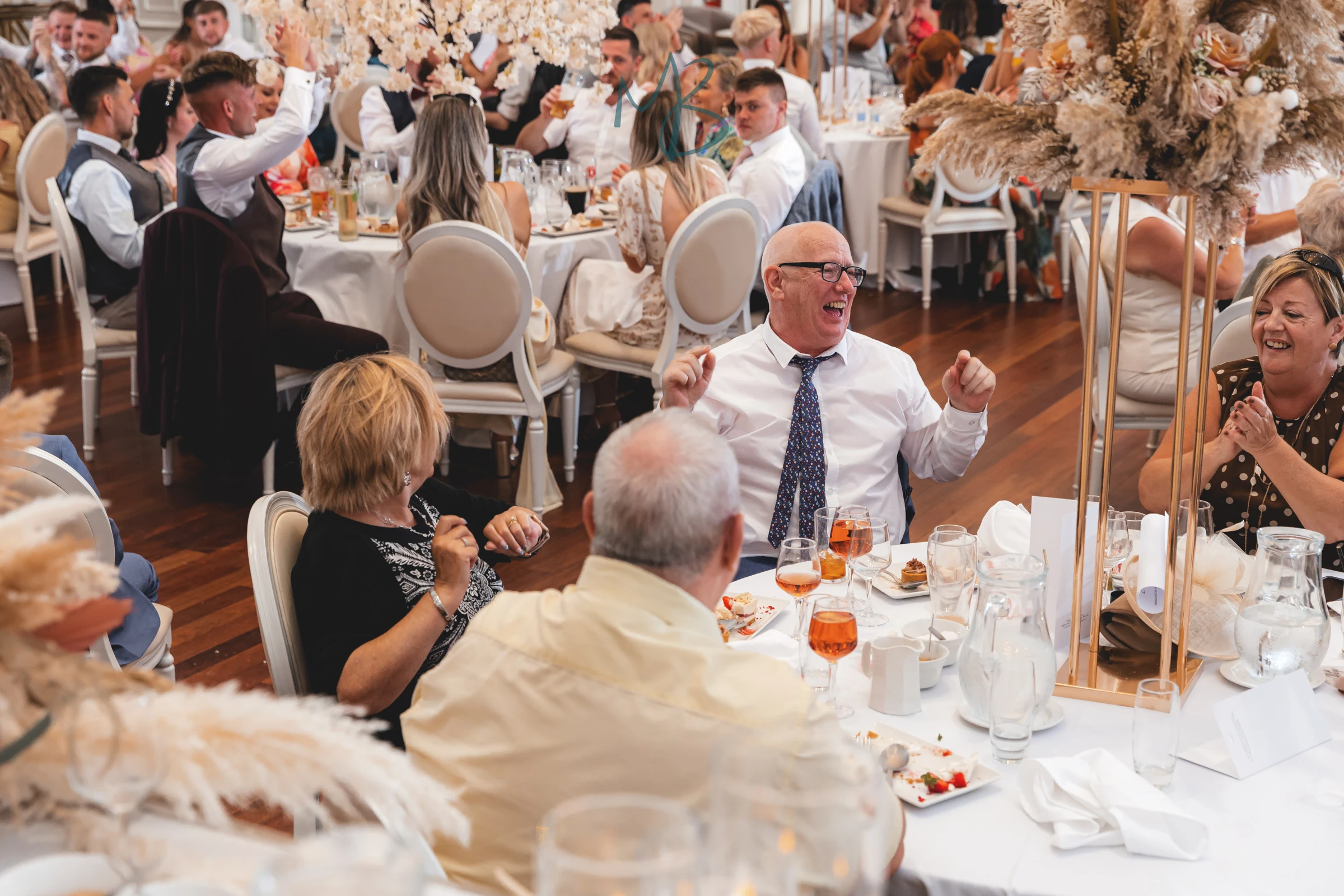 Lee and Melissa, Tullyglass Hotel
