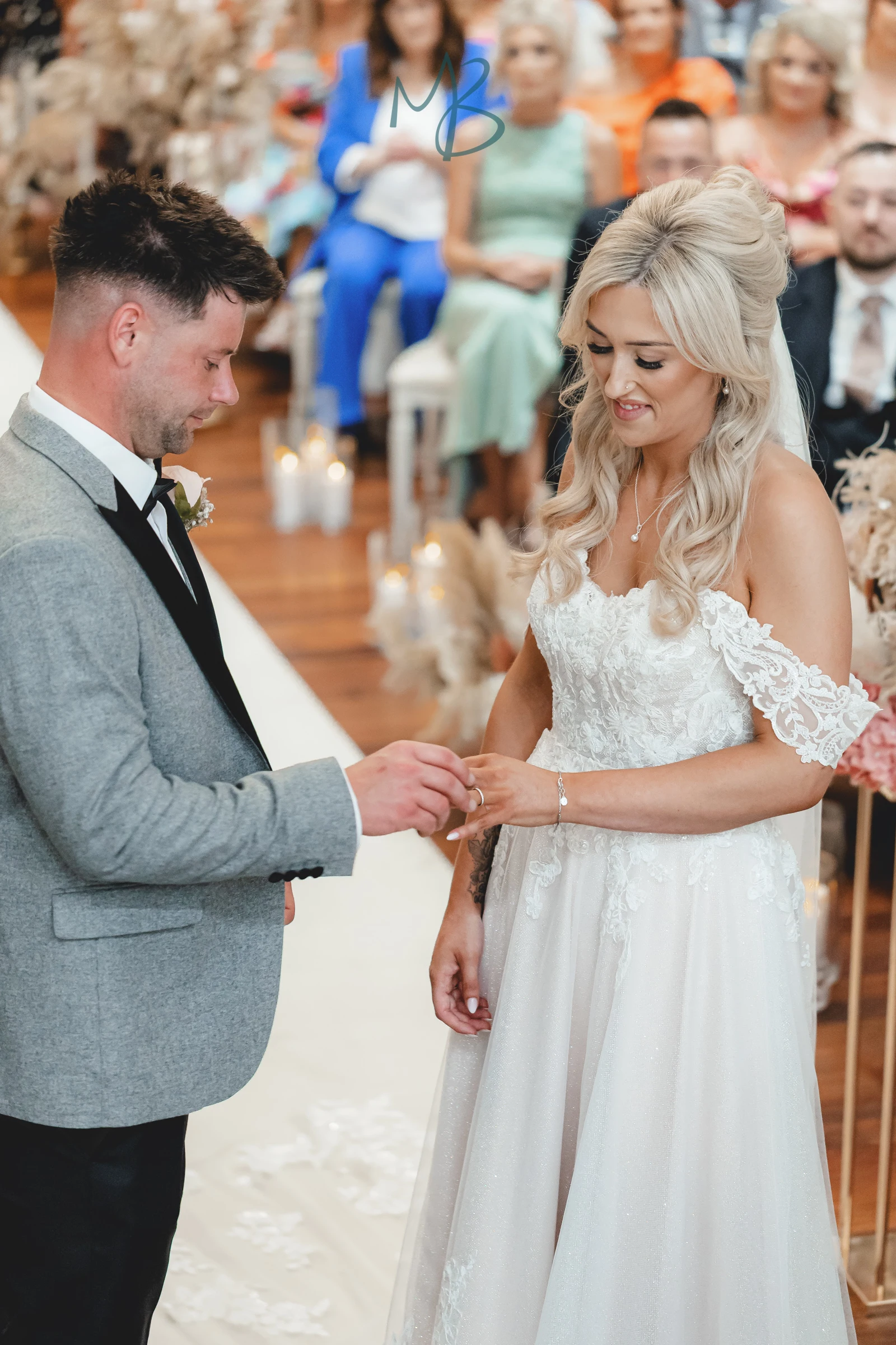 Lee and Melissa, Tullyglass Hotel
