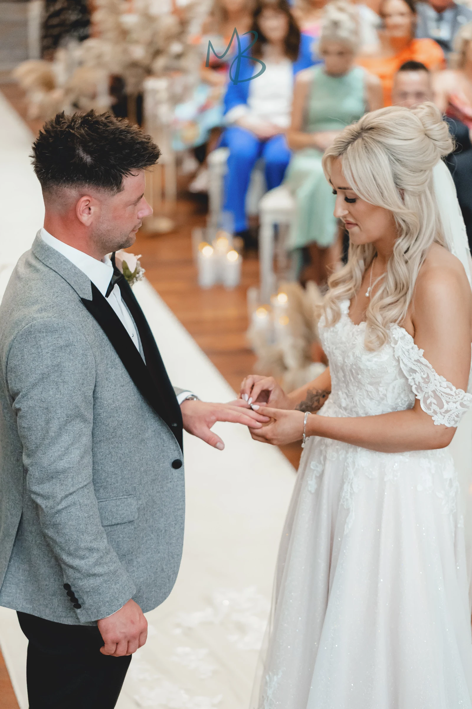 Lee and Melissa, Tullyglass Hotel