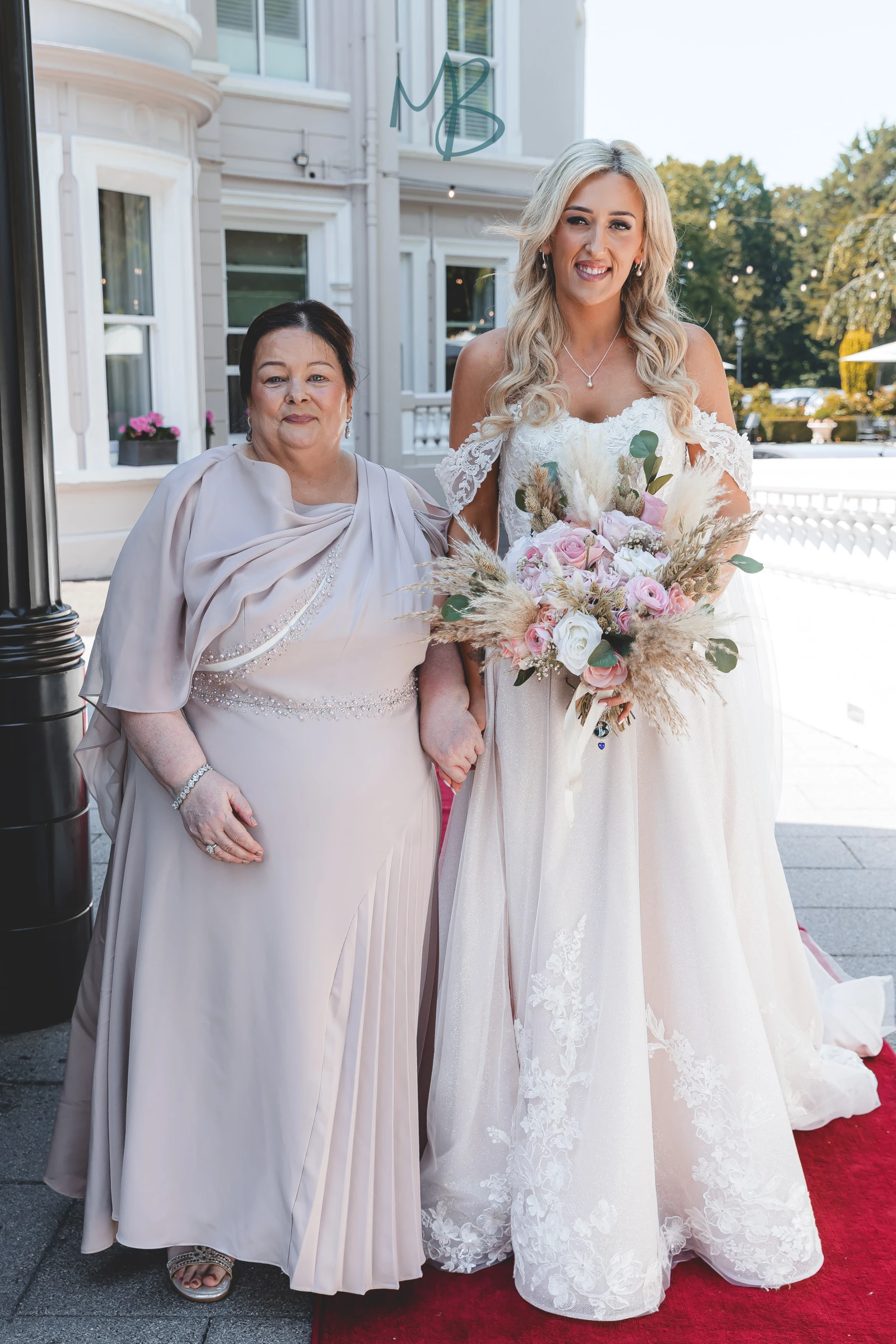 Lee and Melissa, Tullyglass Hotel