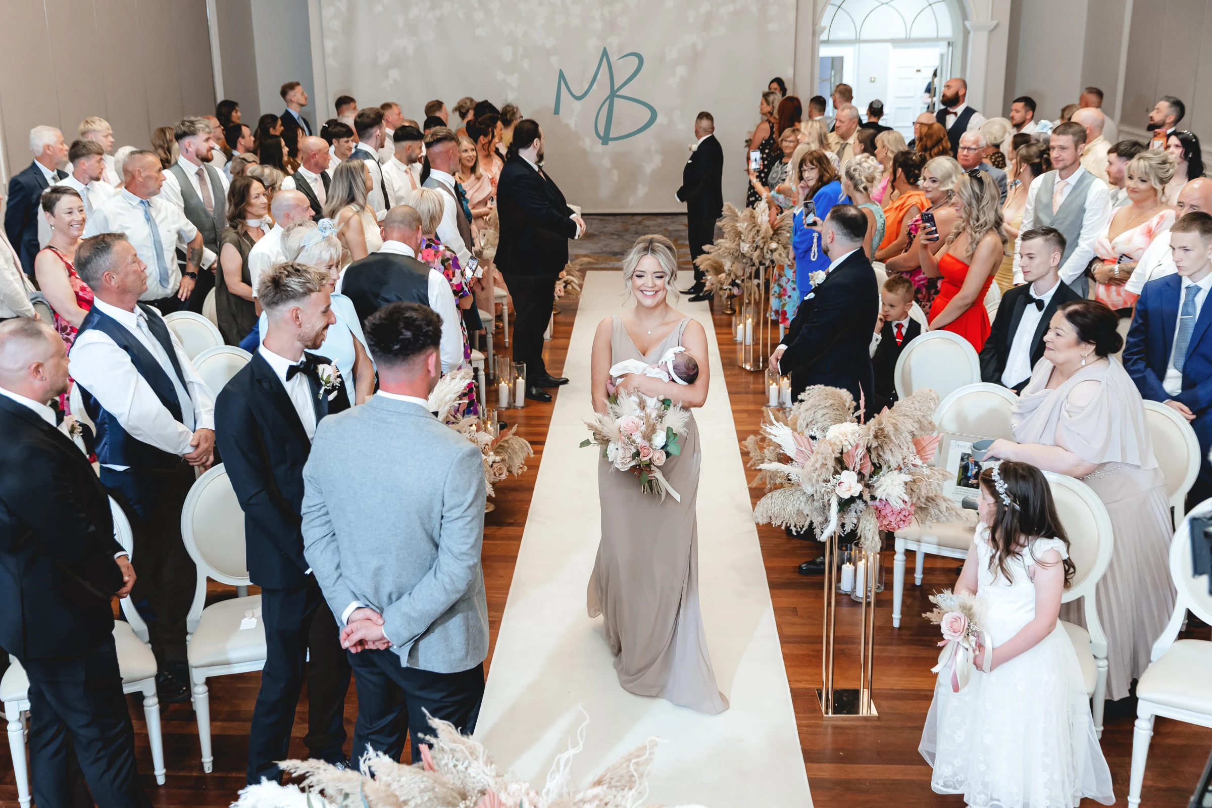 Lee and Melissa, Tullyglass Hotel