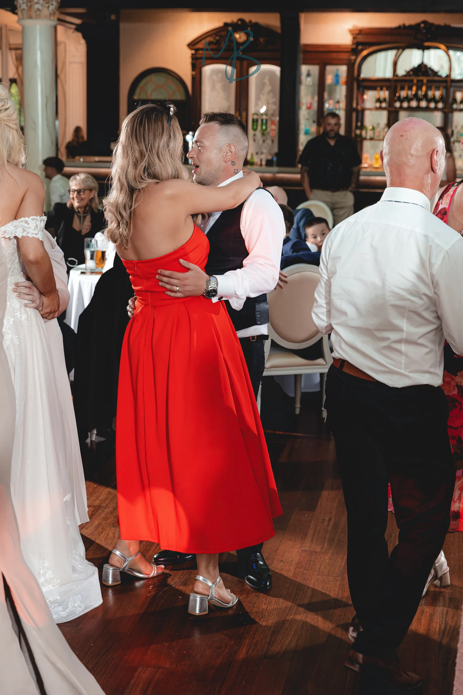 Lee and Melissa, Tullyglass Hotel
