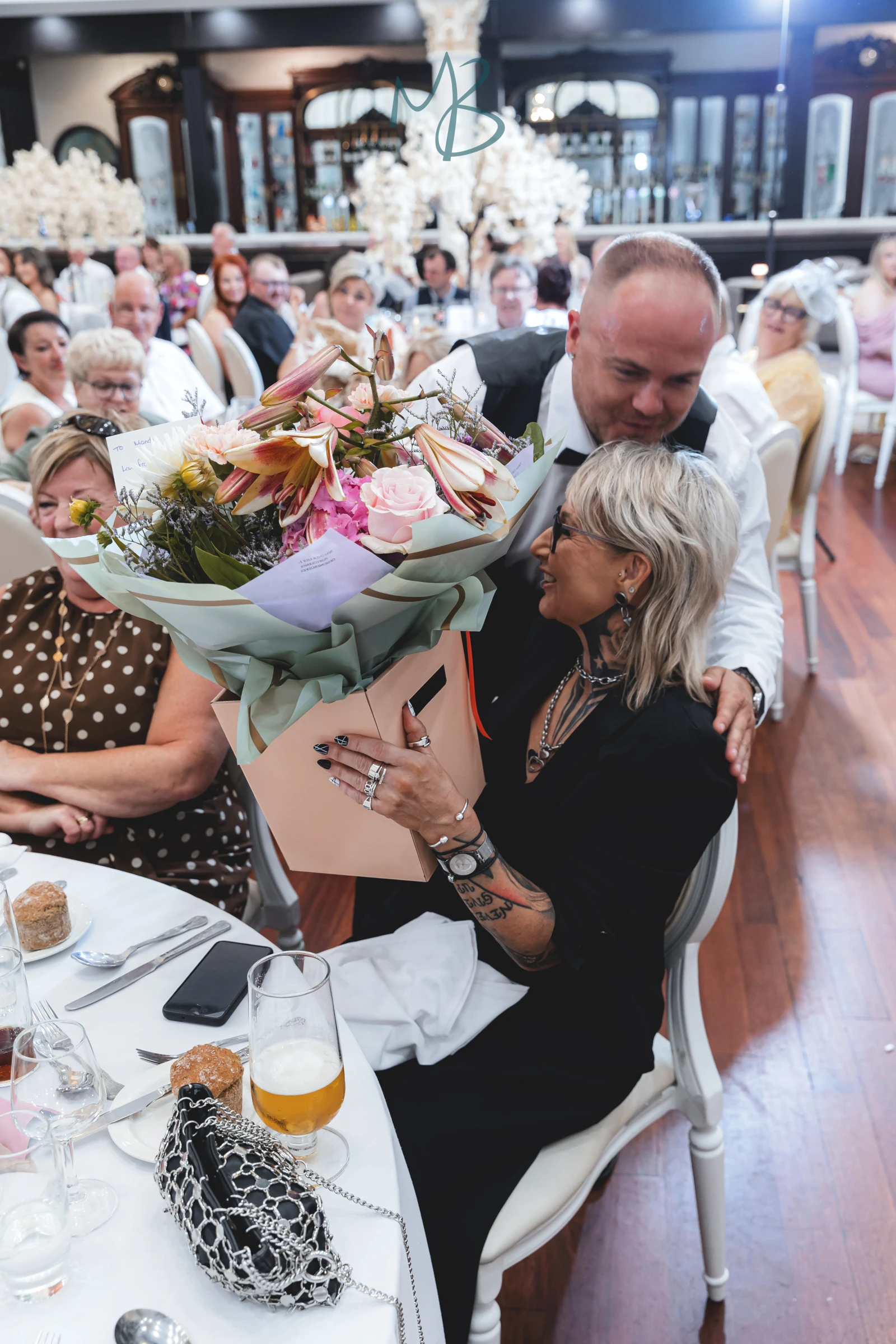 Lee and Melissa, Tullyglass Hotel