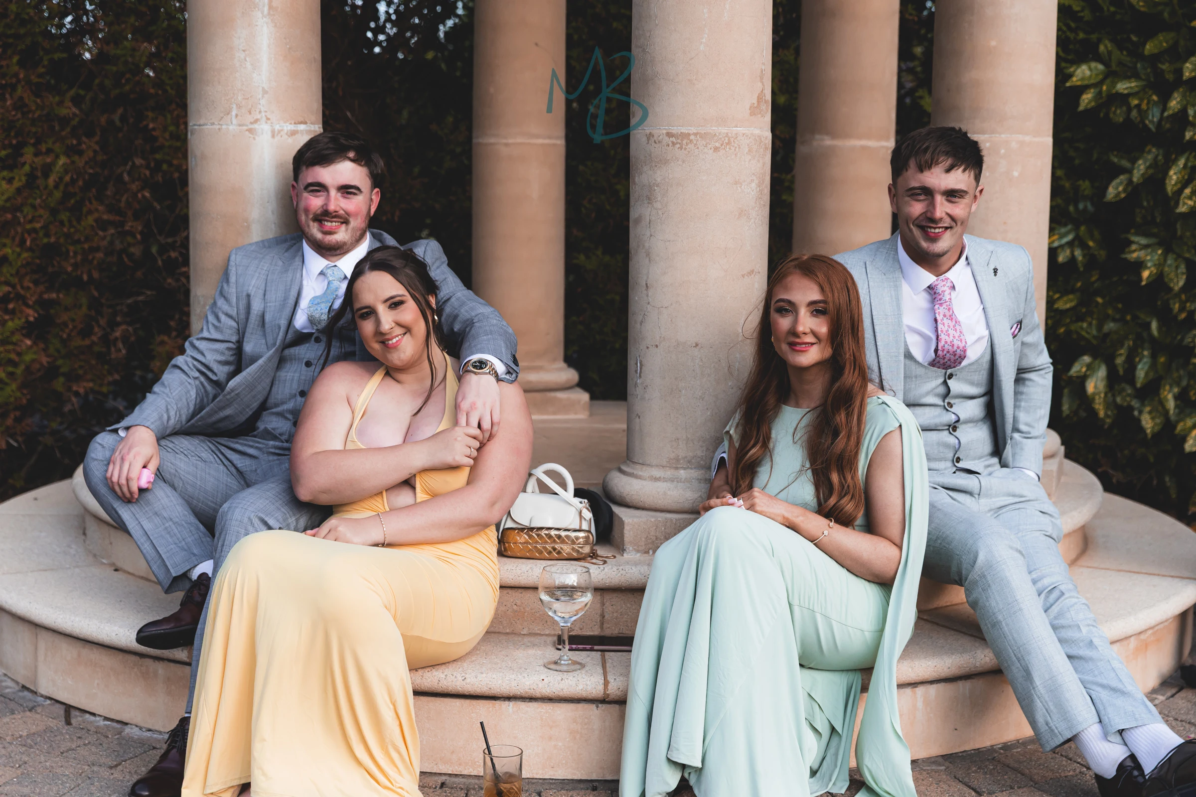 Lee and Melissa, Tullyglass Hotel