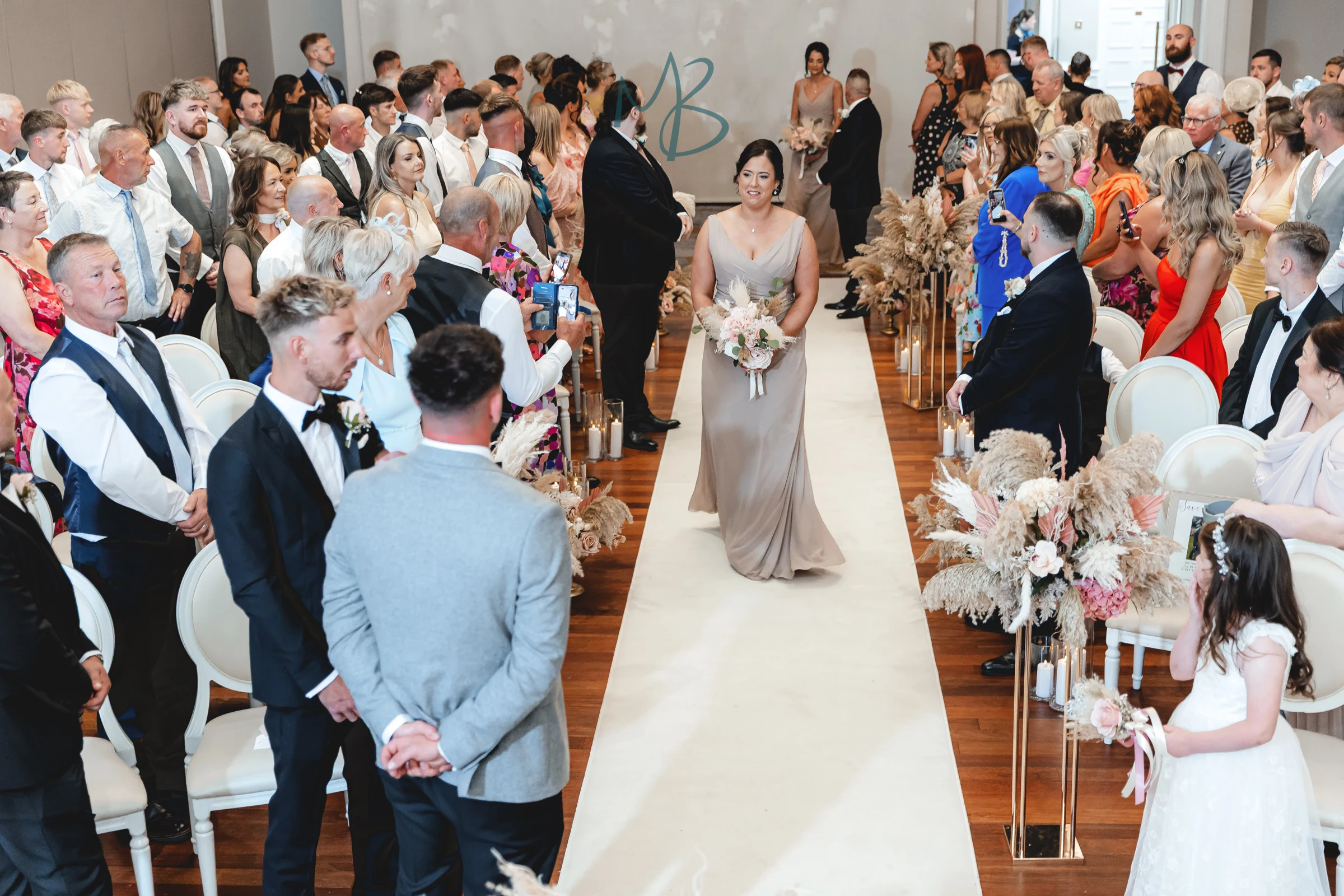 Lee and Melissa, Tullyglass Hotel