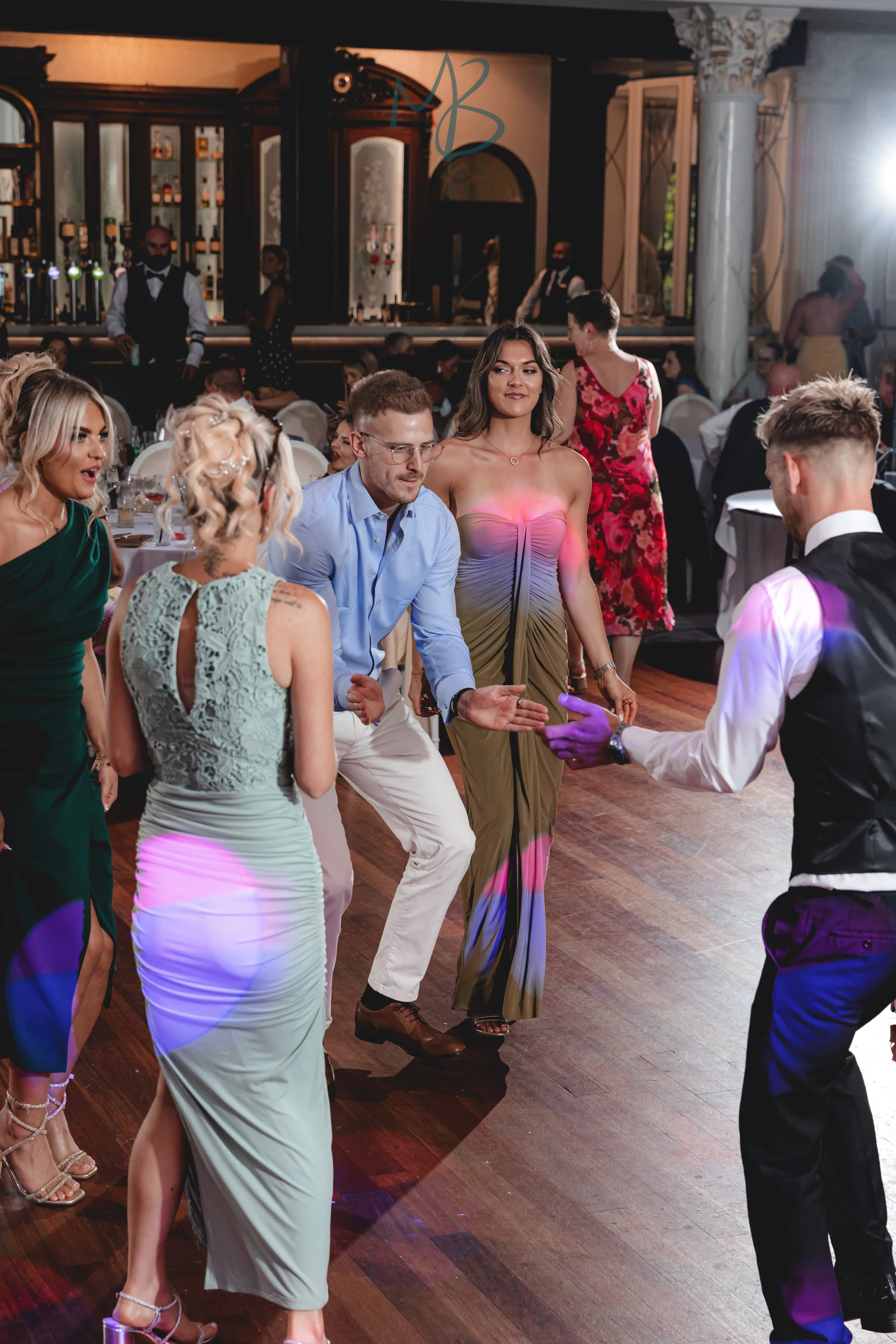Lee and Melissa, Tullyglass Hotel