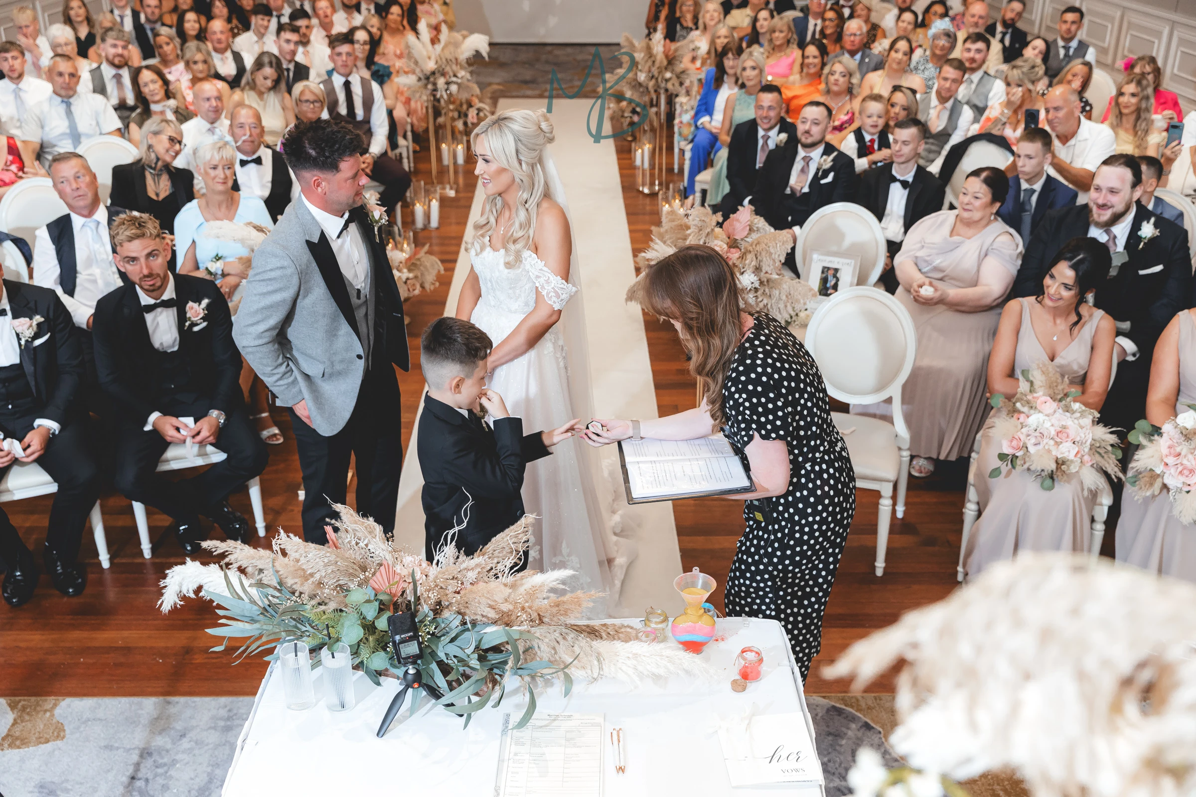 Lee and Melissa, Tullyglass Hotel
