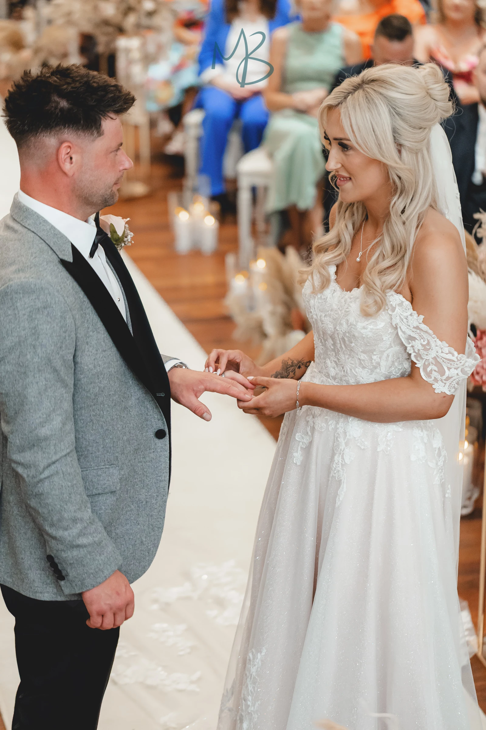 Lee and Melissa, Tullyglass Hotel