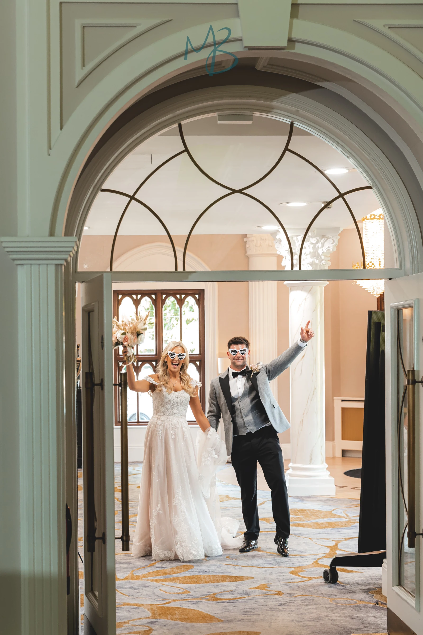 Lee and Melissa, Tullyglass Hotel