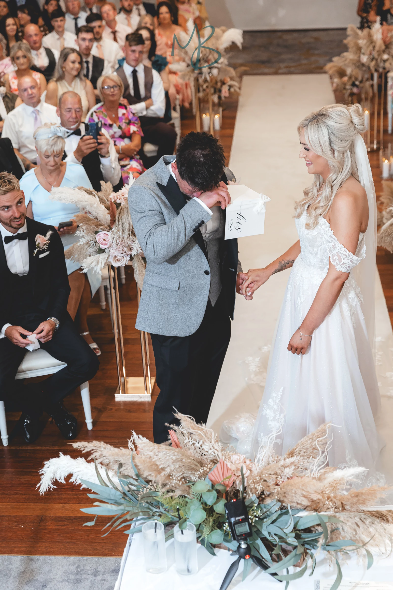 Lee and Melissa, Tullyglass Hotel
