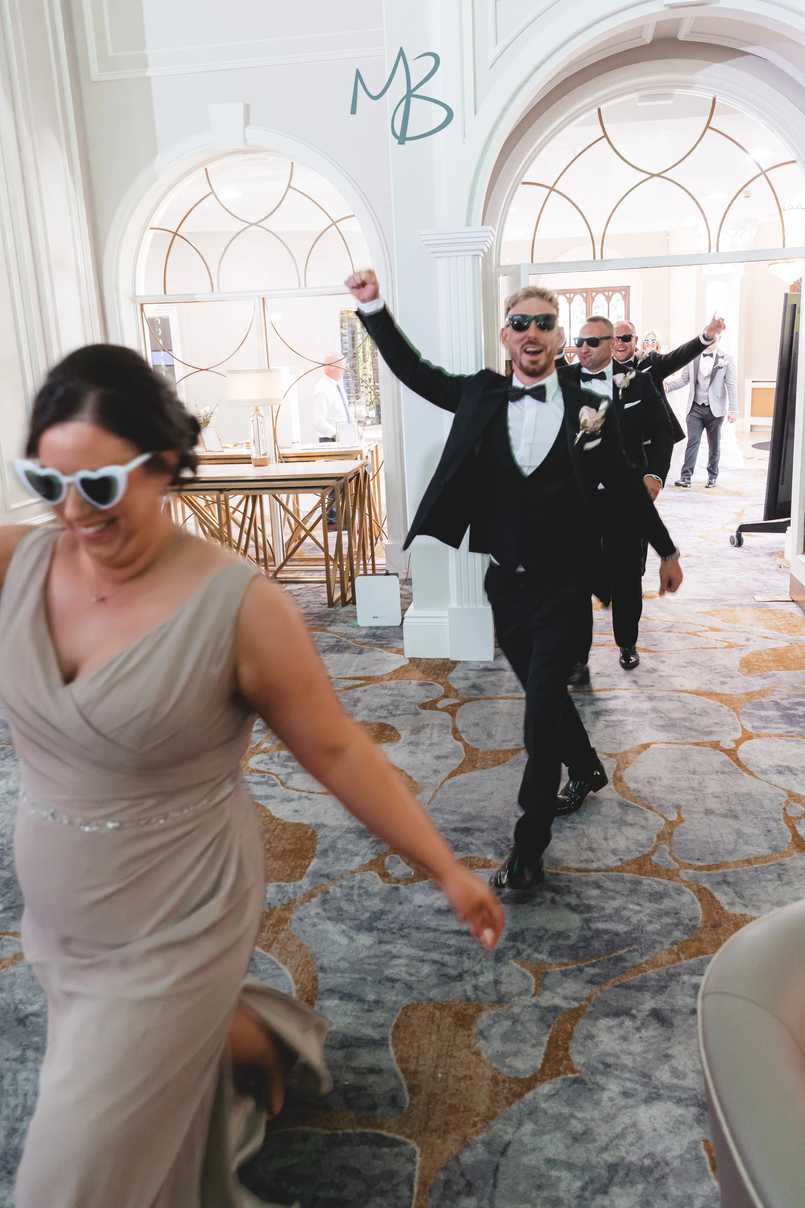 Lee and Melissa, Tullyglass Hotel