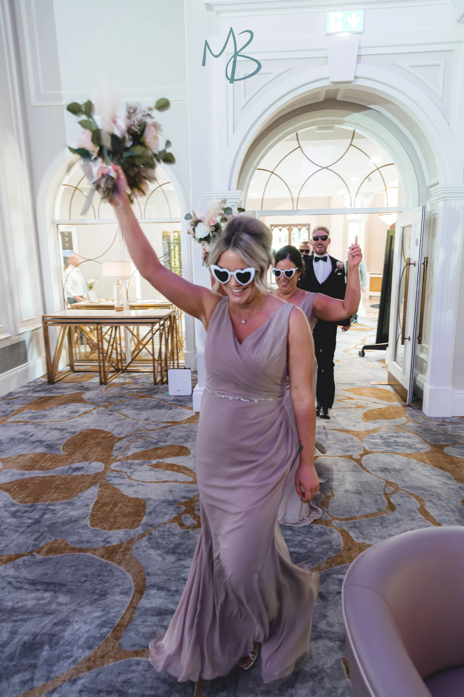 Lee and Melissa, Tullyglass Hotel
