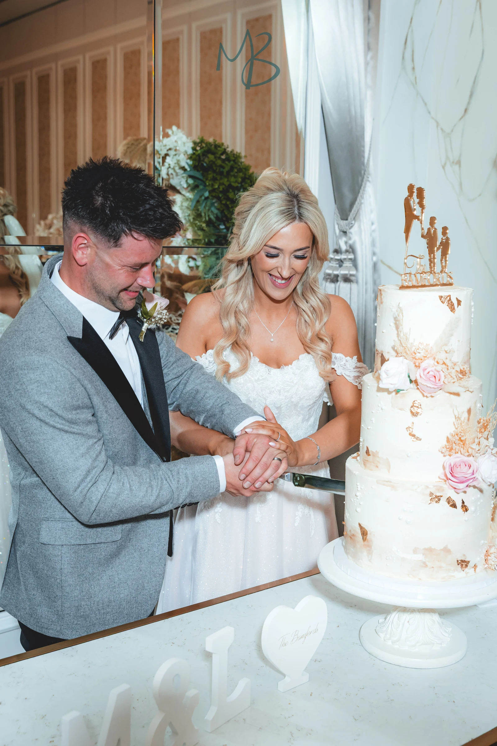 Lee and Melissa, Tullyglass Hotel