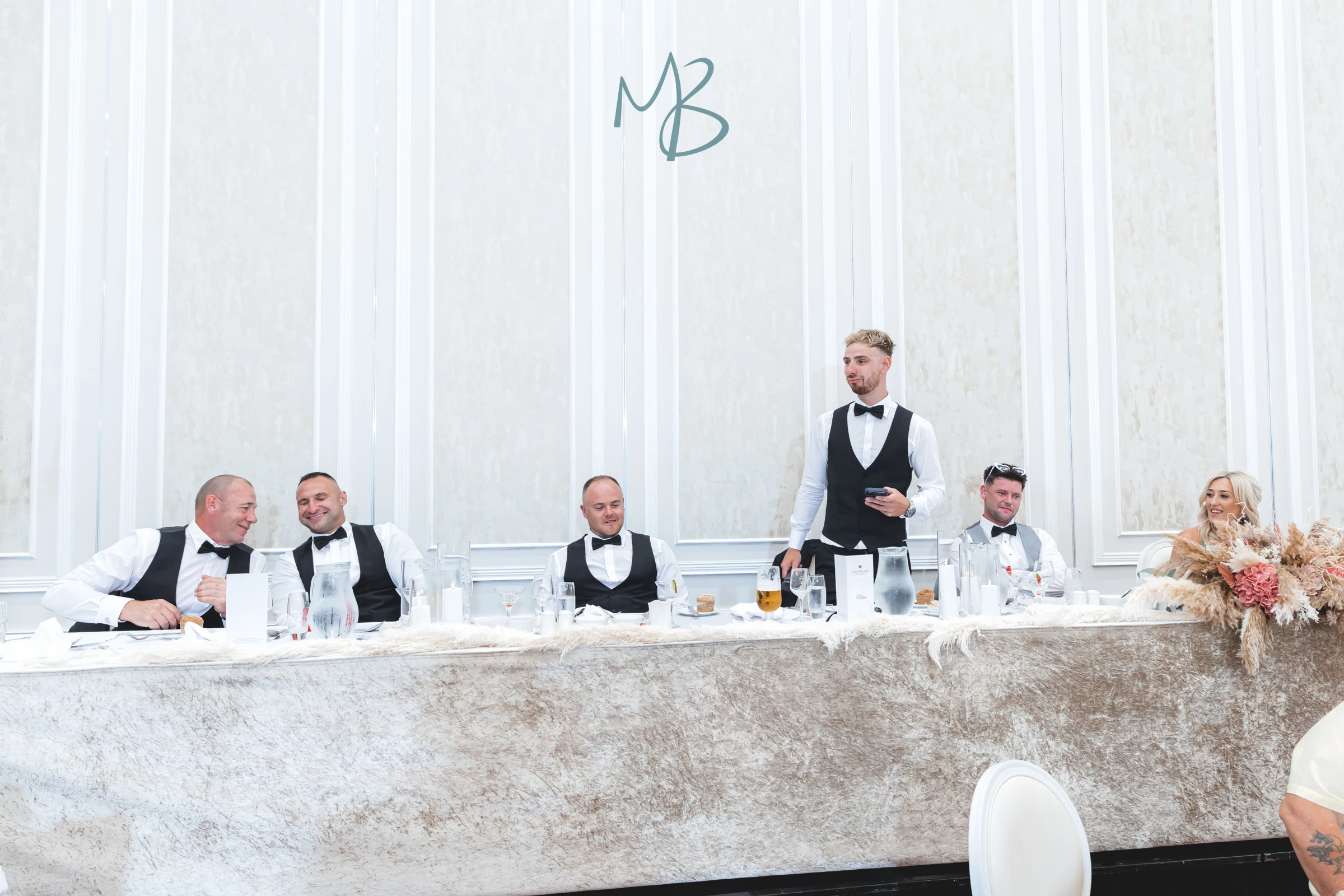 Lee and Melissa, Tullyglass Hotel