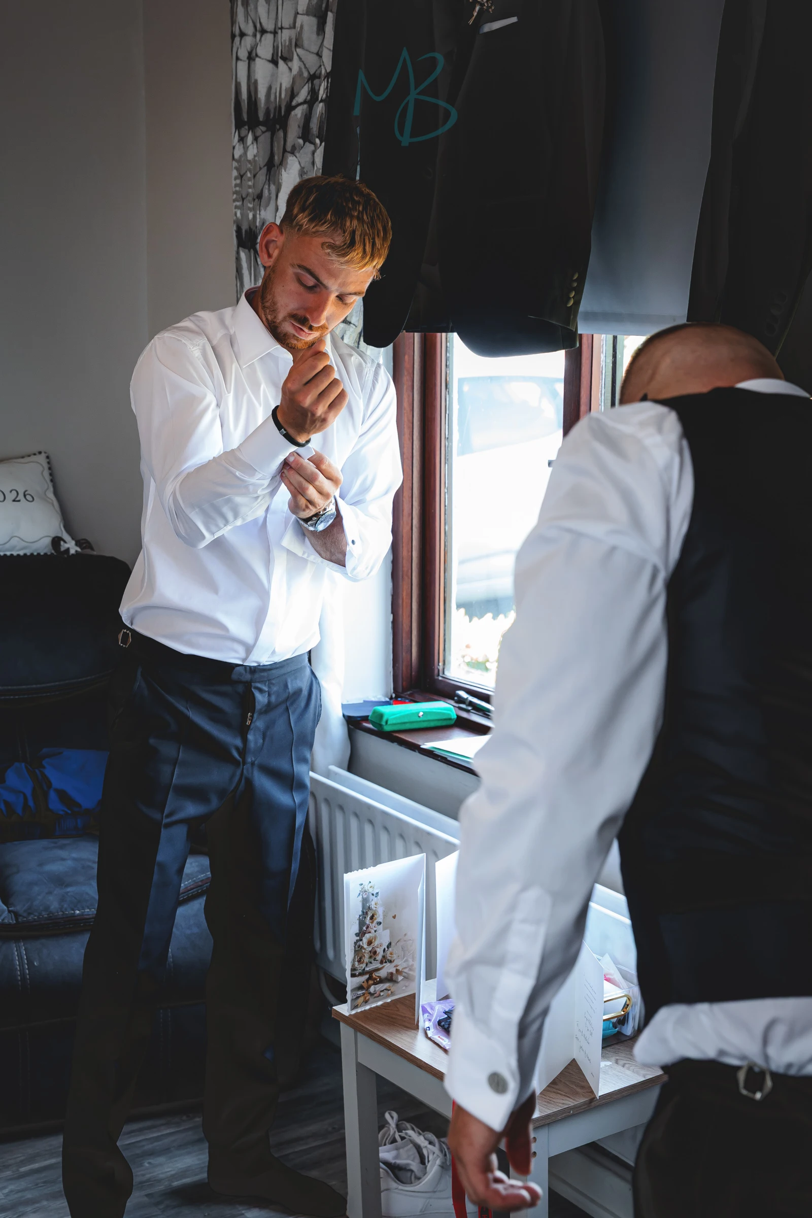 Lee and Melissa, Tullyglass Hotel