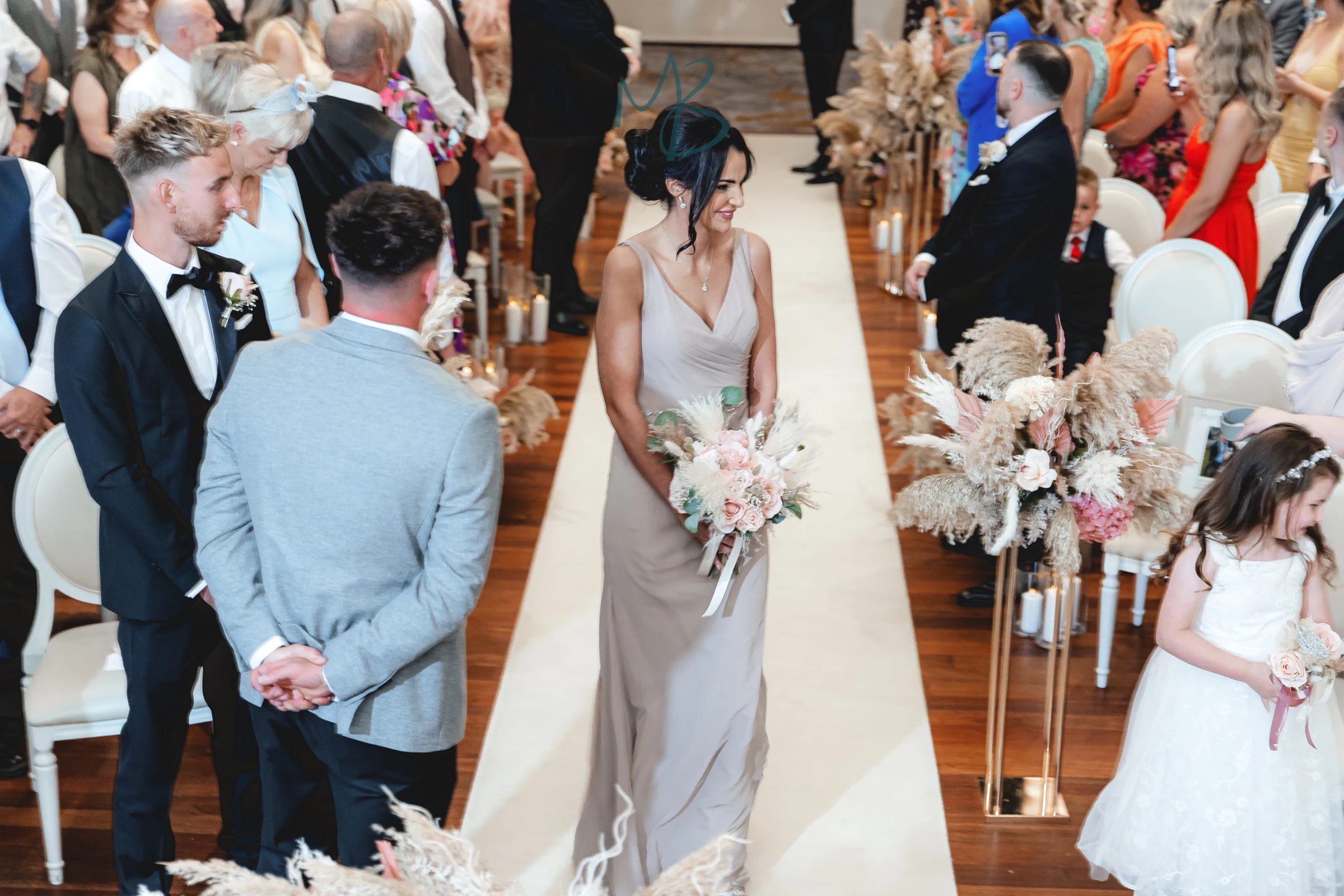 Lee and Melissa, Tullyglass Hotel