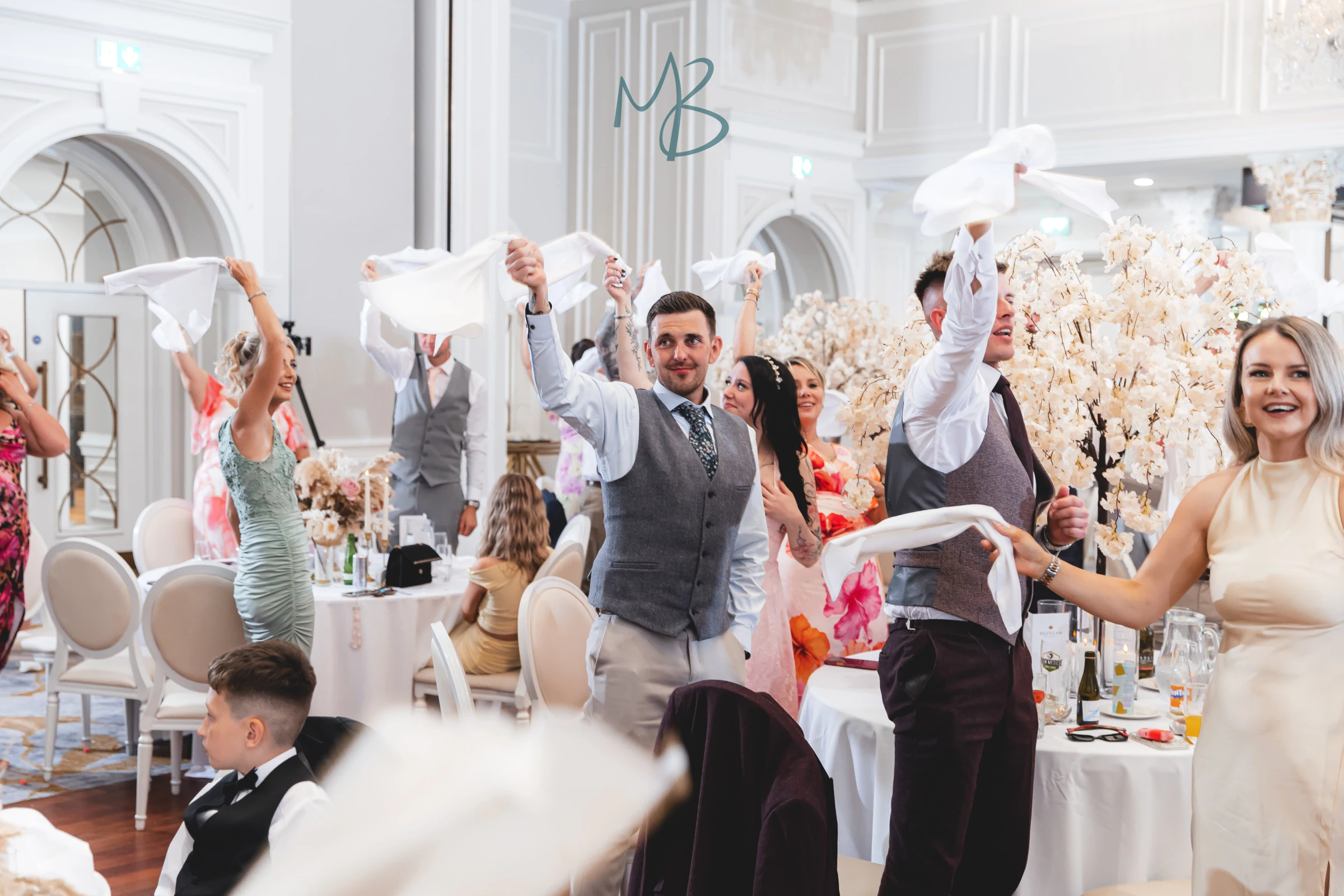 Lee and Melissa, Tullyglass Hotel