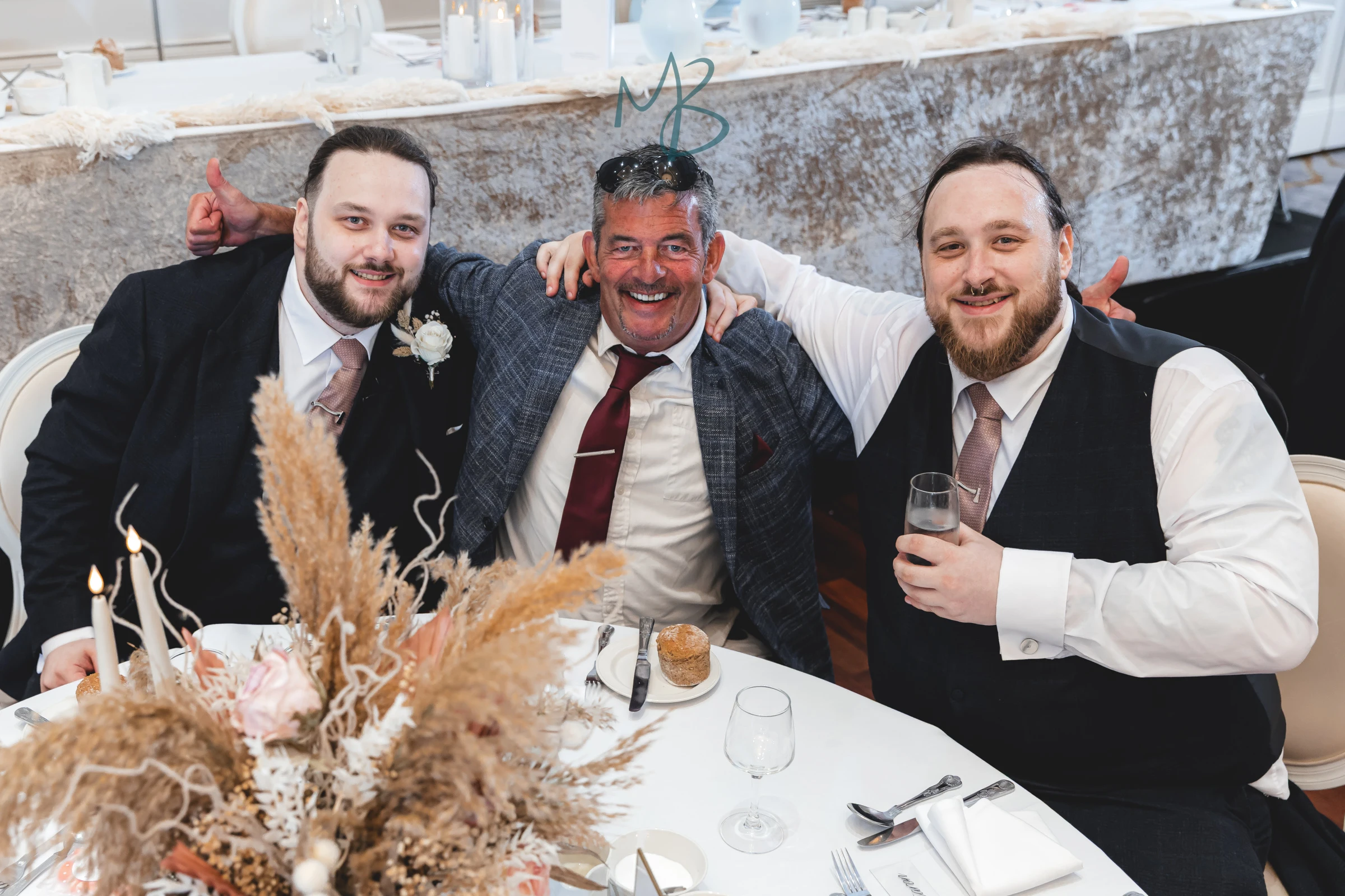 Lee and Melissa, Tullyglass Hotel