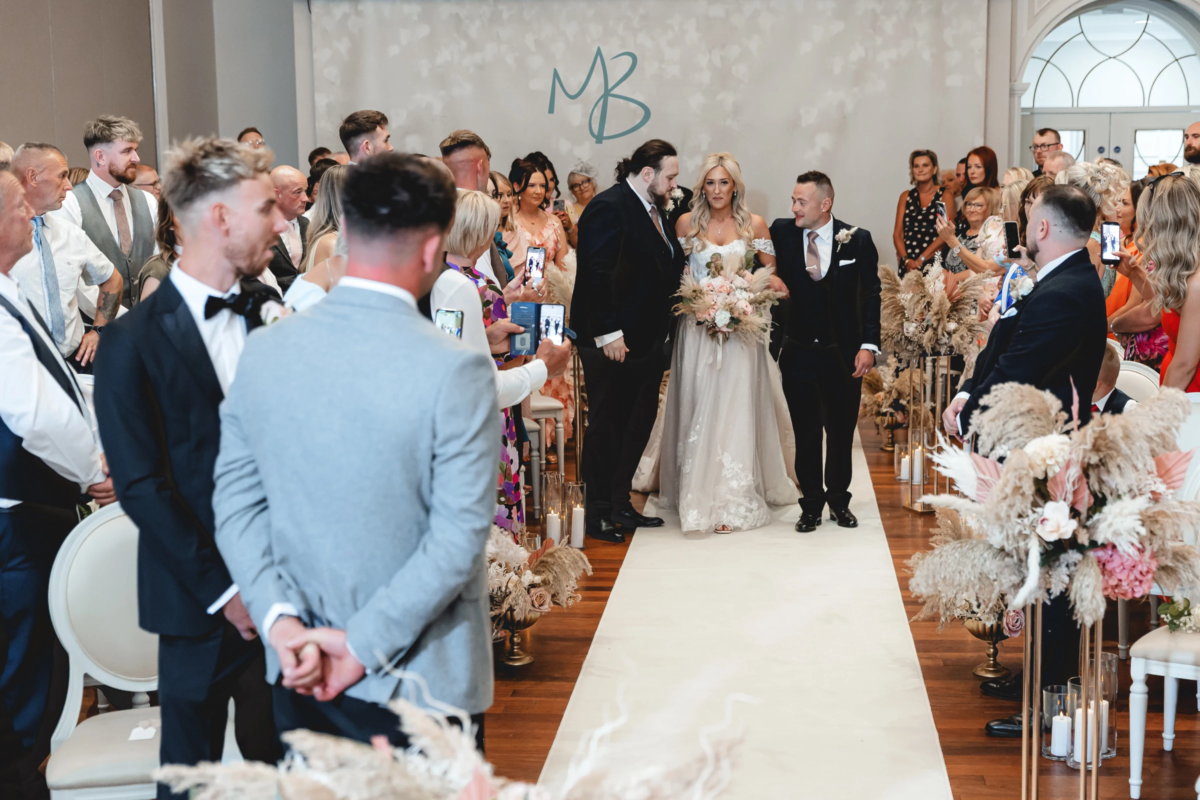 Lee and Melissa, Tullyglass Hotel