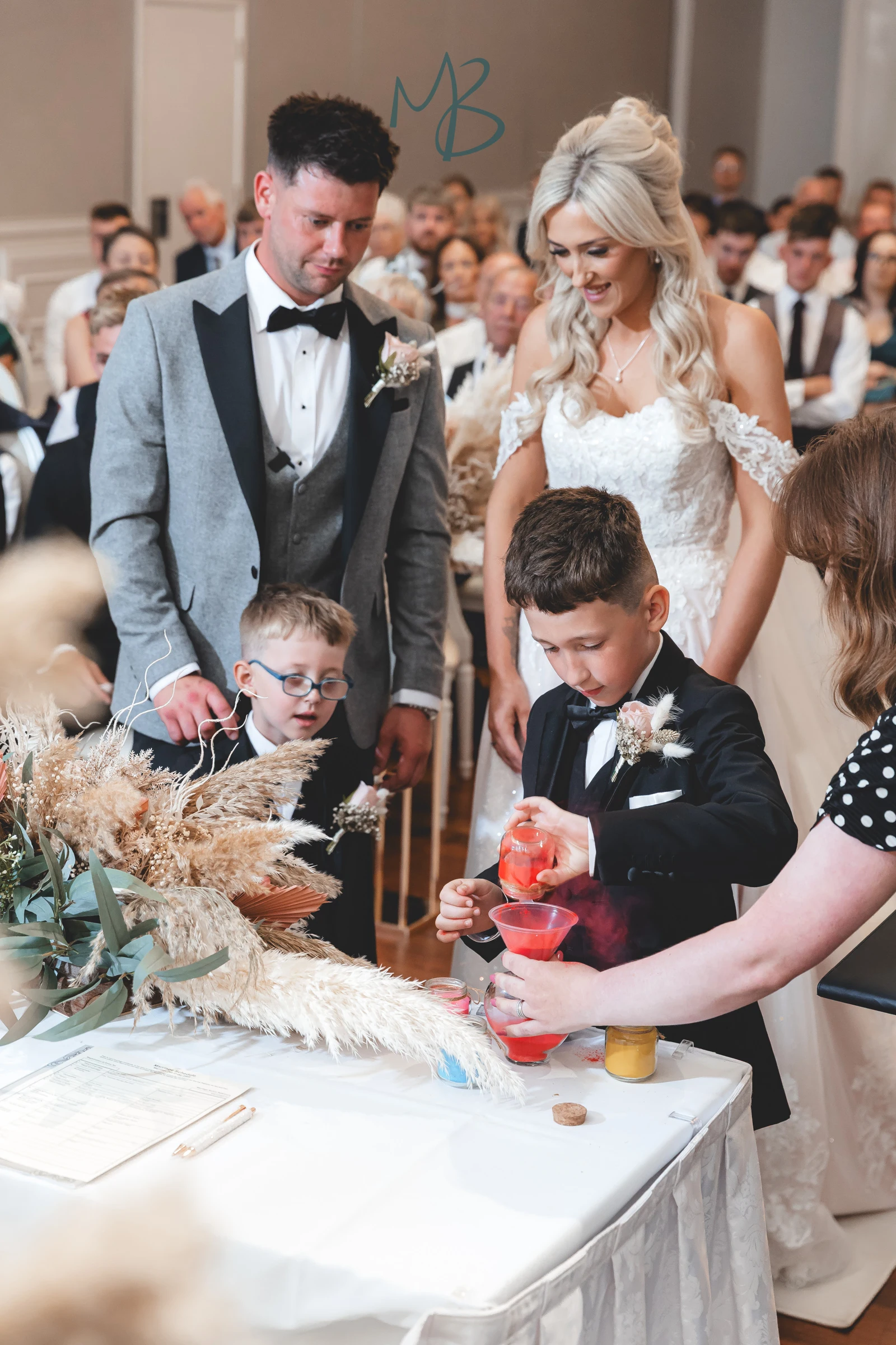 Lee and Melissa, Tullyglass Hotel