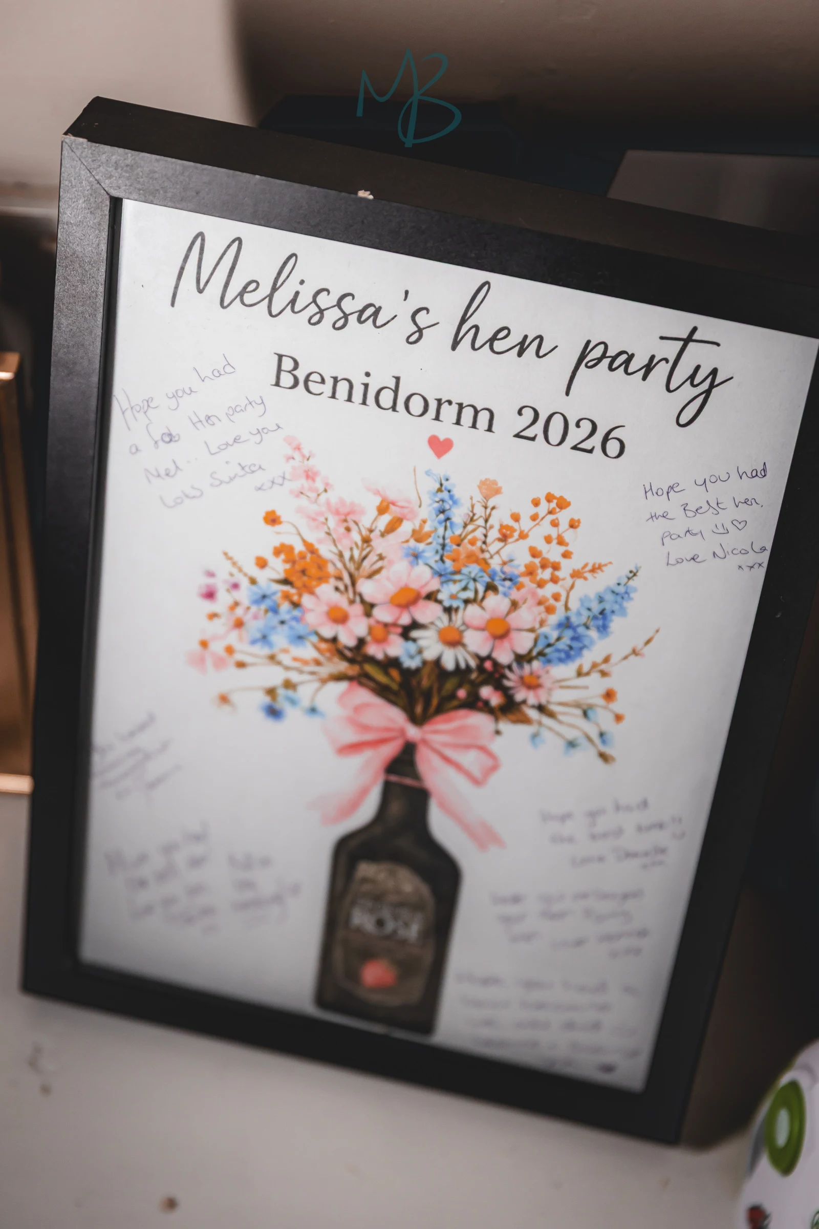 Lee and Melissa, Tullyglass Hotel